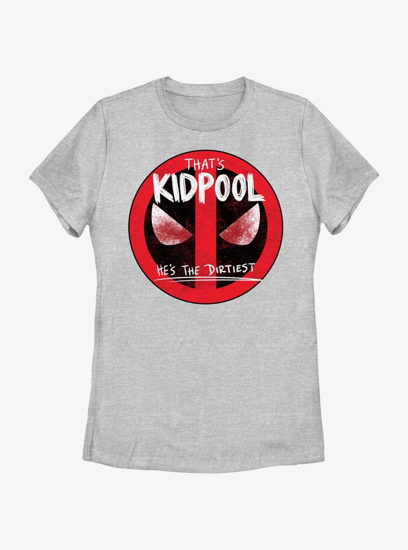 Marvel Deadpool & Wolverine That Is Kidpool Womens T-Shirt, ATH HTR, hi-res
