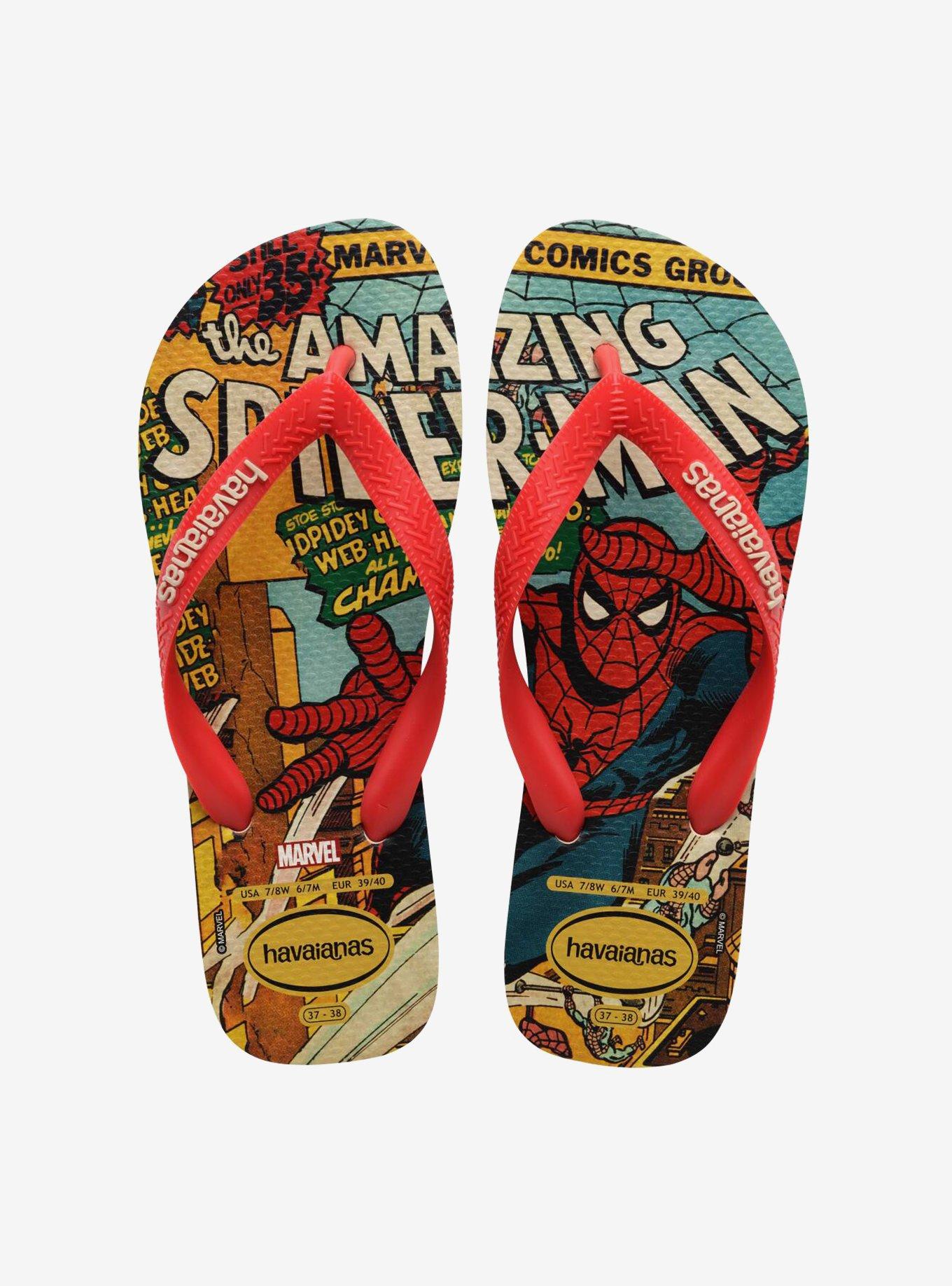 Havaianas Marvel Spider-Man Comic Cover Men's Sandals