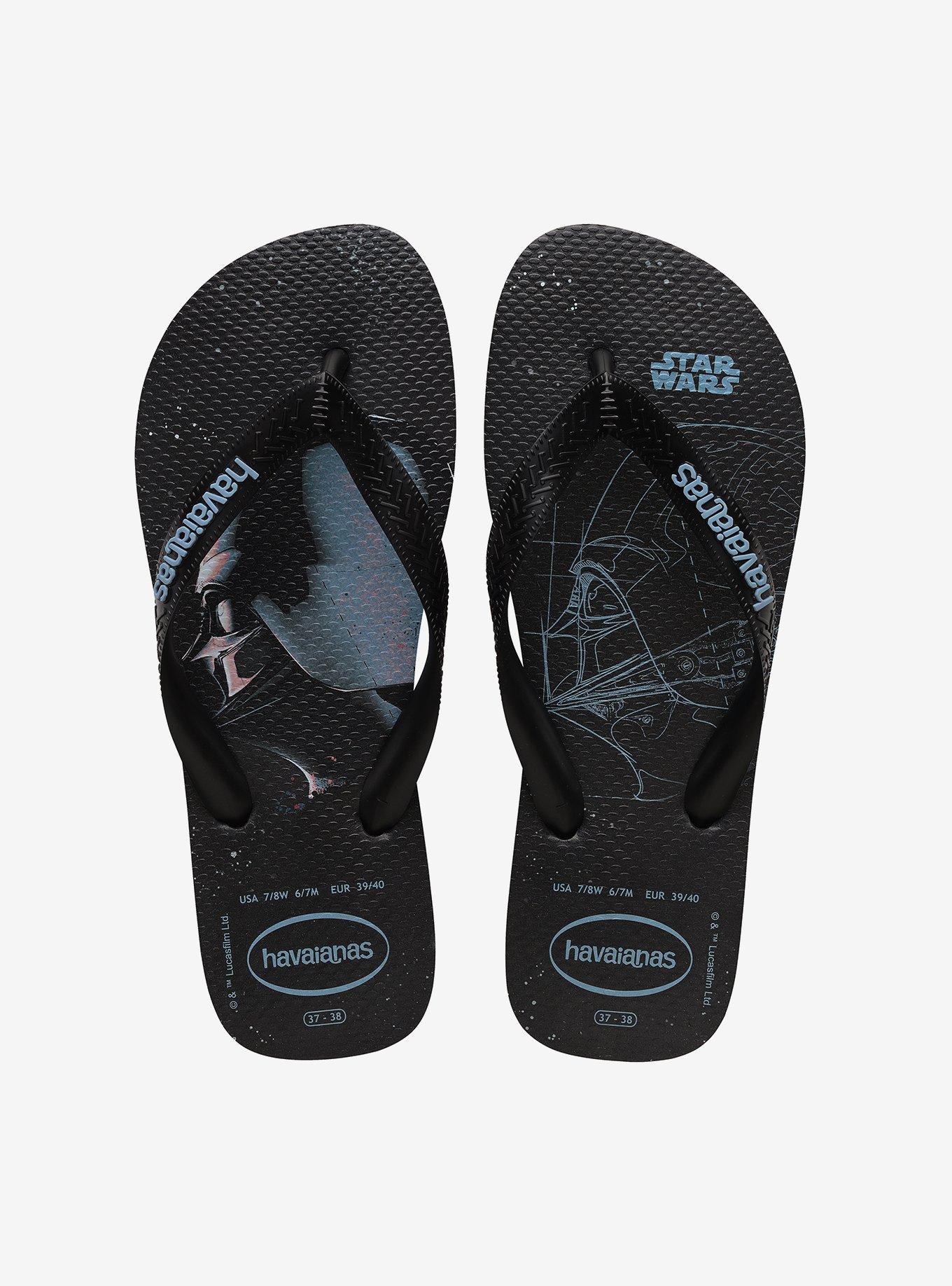 Havaianas Star Wars Darth Vader Helmet Men's Sandals, BLACK, hi-res