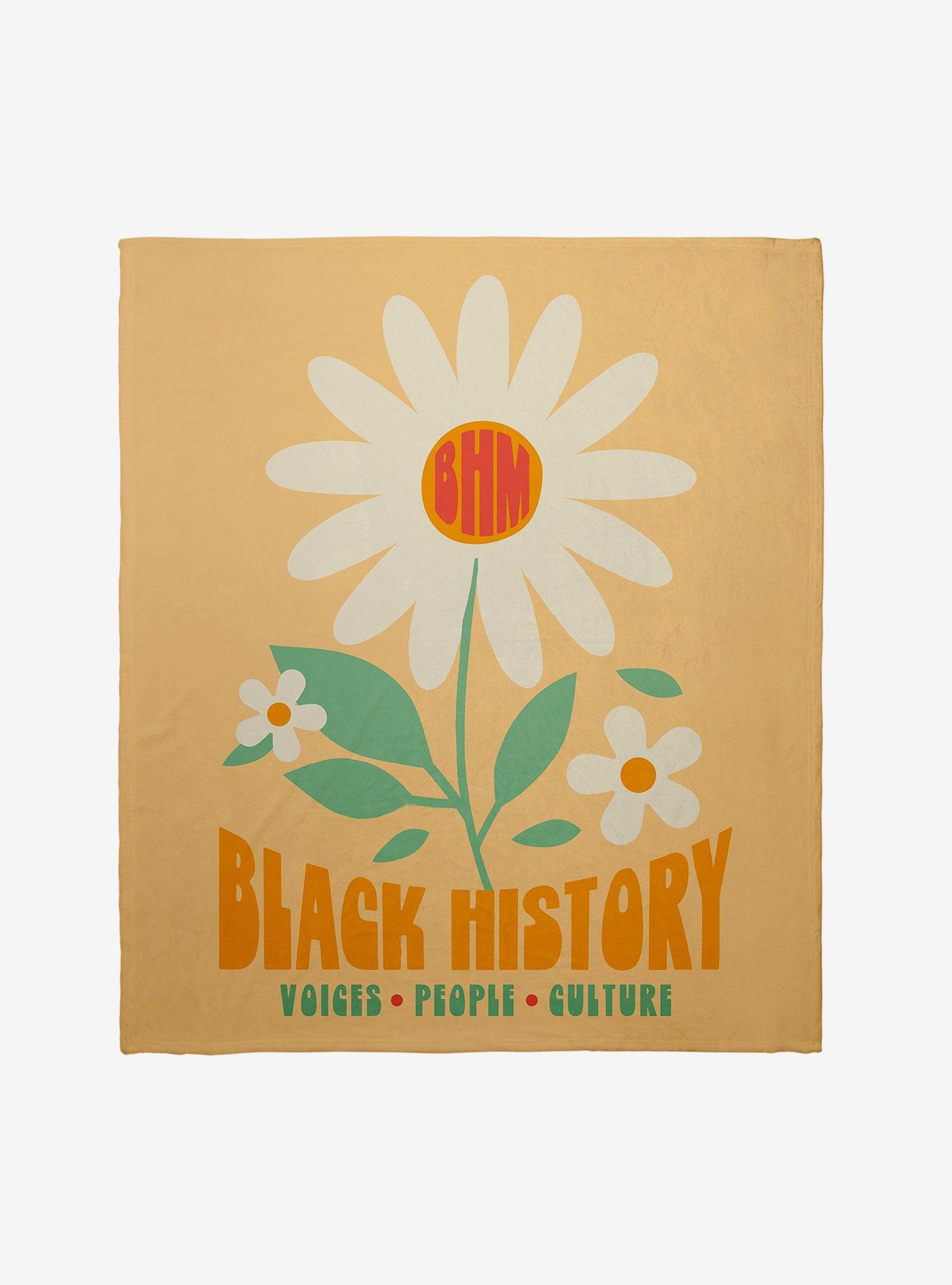 Black History Month Our Voices Throw Blanket, , hi-res