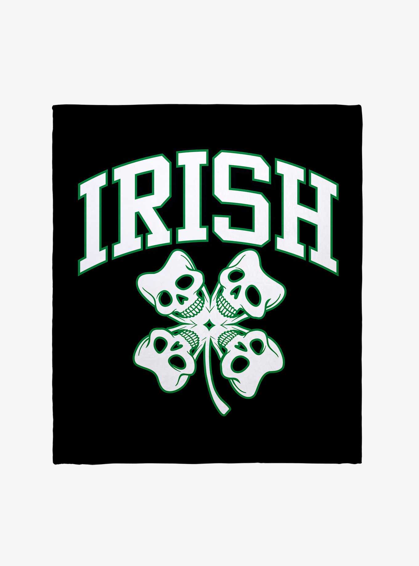 St. Patrick's Day Irish Throw Blanket, , hi-res