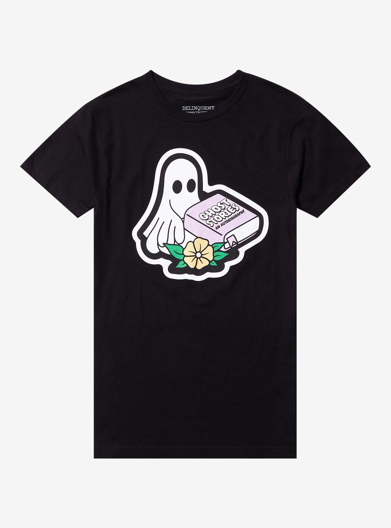 Ghost Stories T-Shirt By Delinquent Distribution, BLACK, hi-res