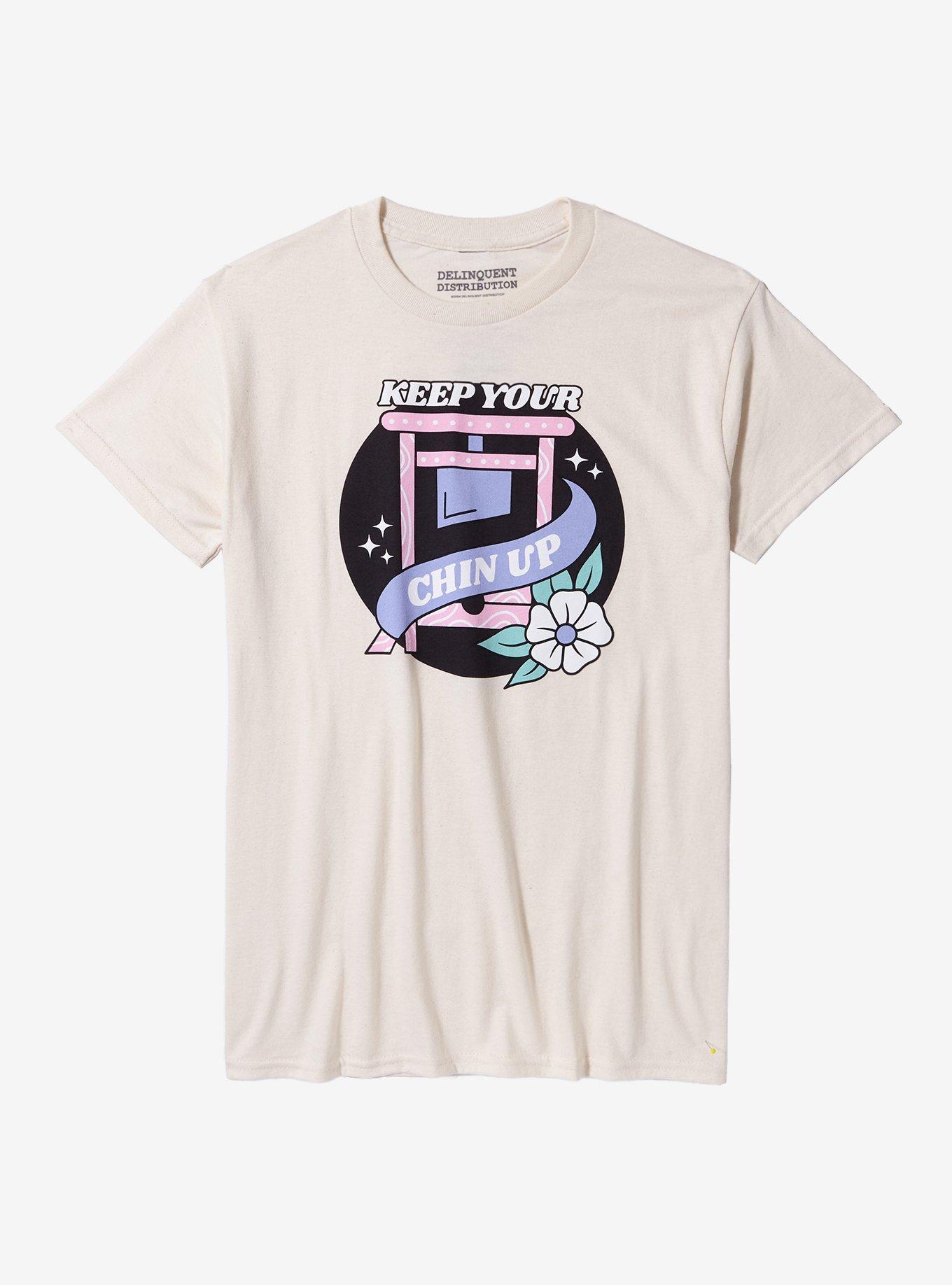 Keep Your Chin Up T-Shirt By Delinquent Distribution, , hi-res