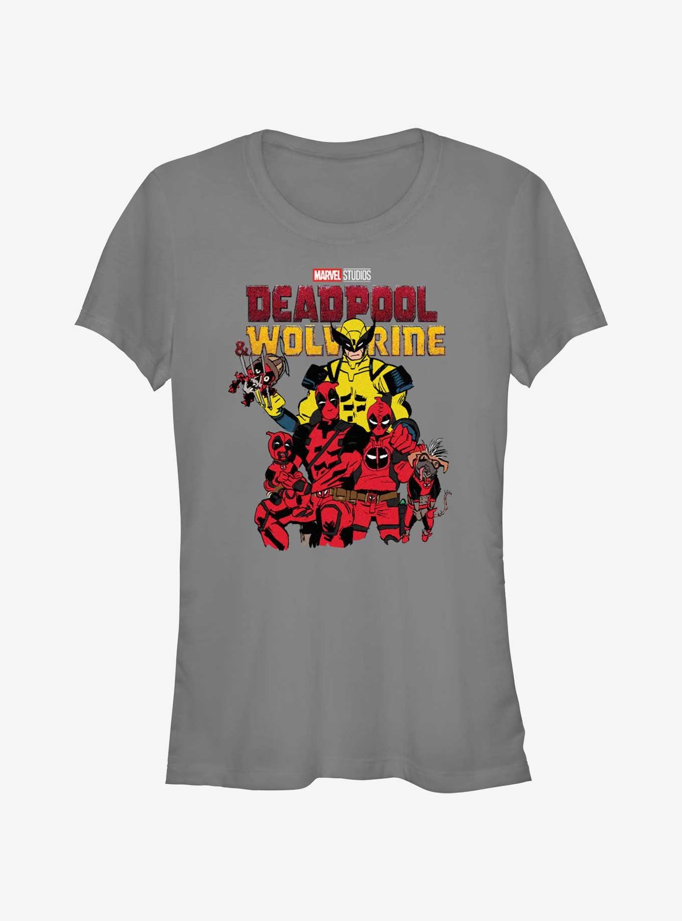 Marvel Deadpool & Wolverine Family Of Deadpool Girls T-Shirt, , hi-res