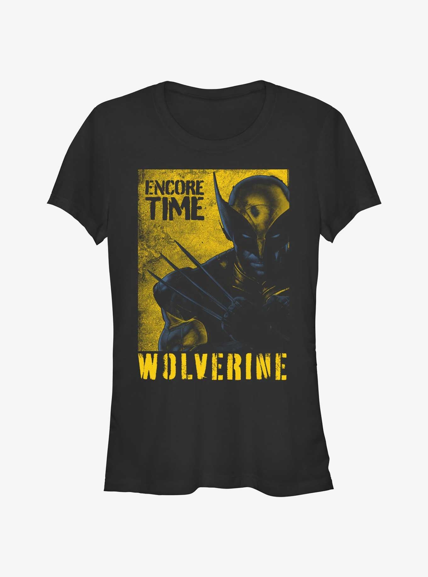 Marvel Deadpool & Wolverine Encore Time Poster Girls T-Shirt