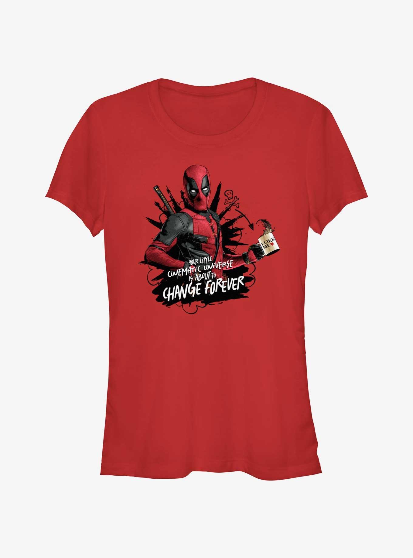 Marvel Deadpool & Wolverine Changing Your Cinematic Universe Forever Girls T-Shirt, , hi-res