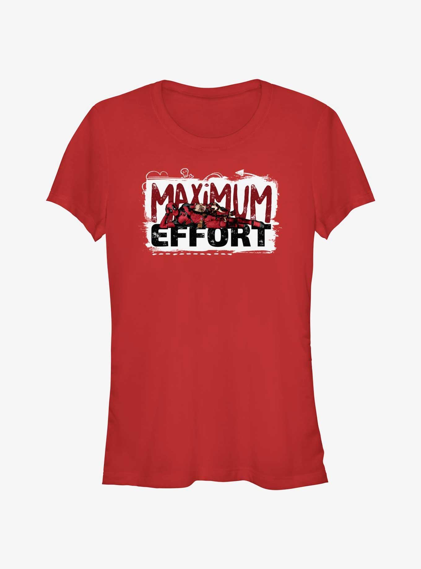 Marvel Deadpool & Wolverine Maximum Effort Girls T-Shirt, , hi-res