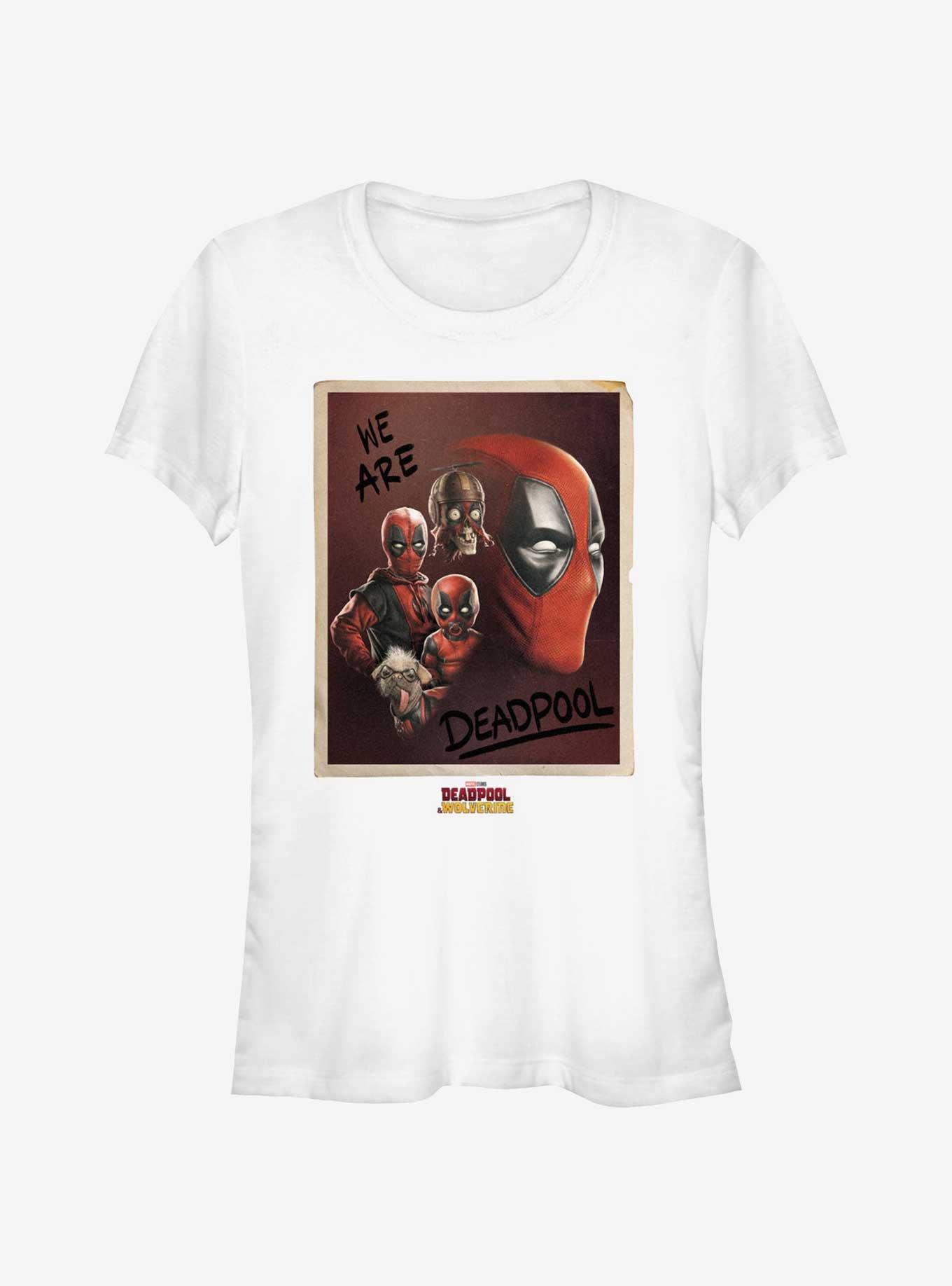 Marvel Deadpool & Wolverine We Are Portrait Girls T-Shirt