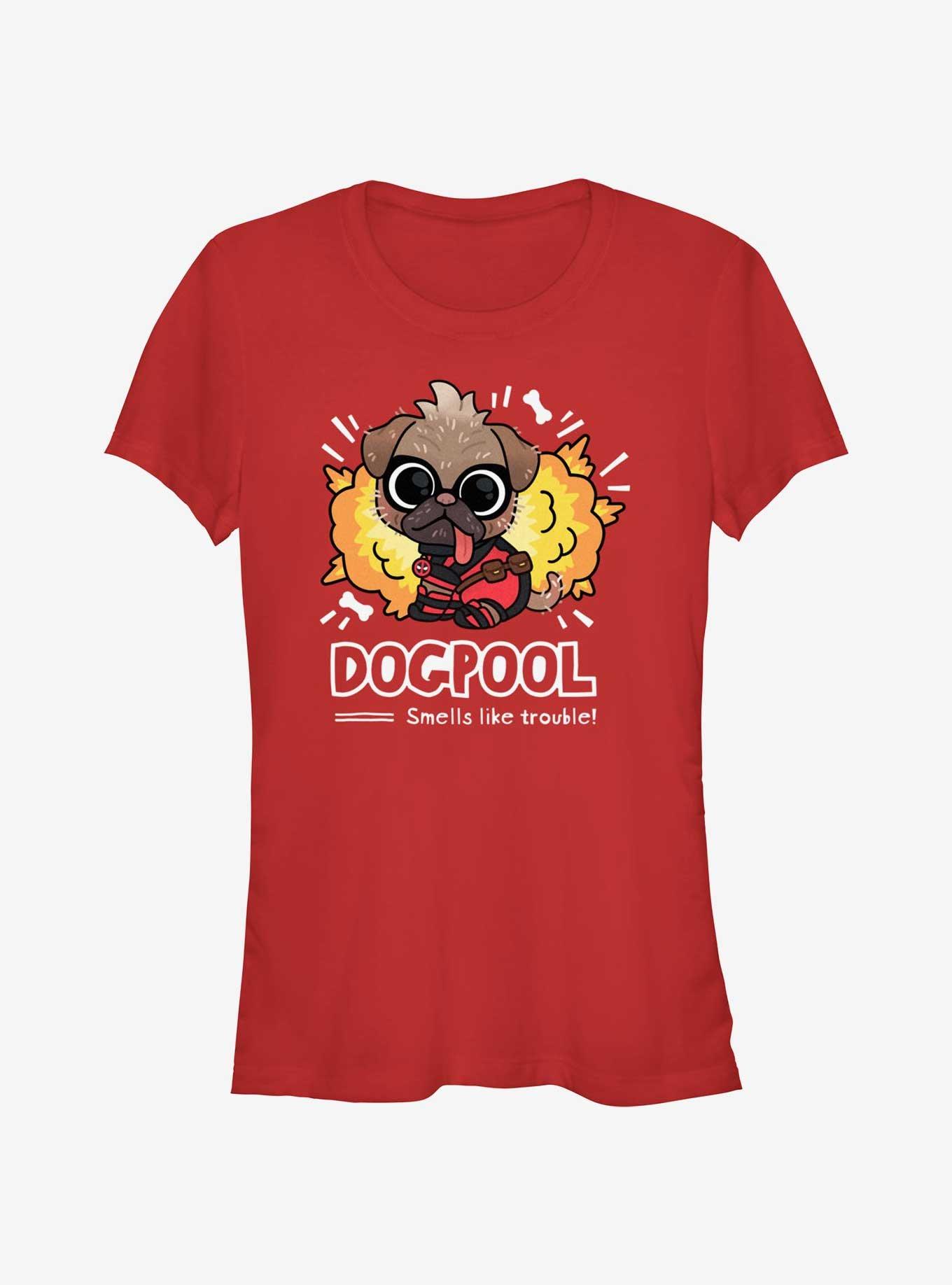 Marvel Deadpool & Wolverine Cute Dogpool Girls T-Shirt, , hi-res