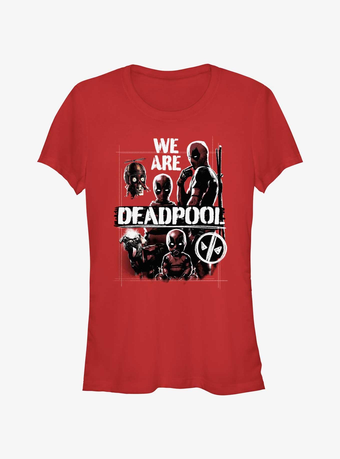 Marvel Deadpool & Wolverine We Are Girls T-Shirt