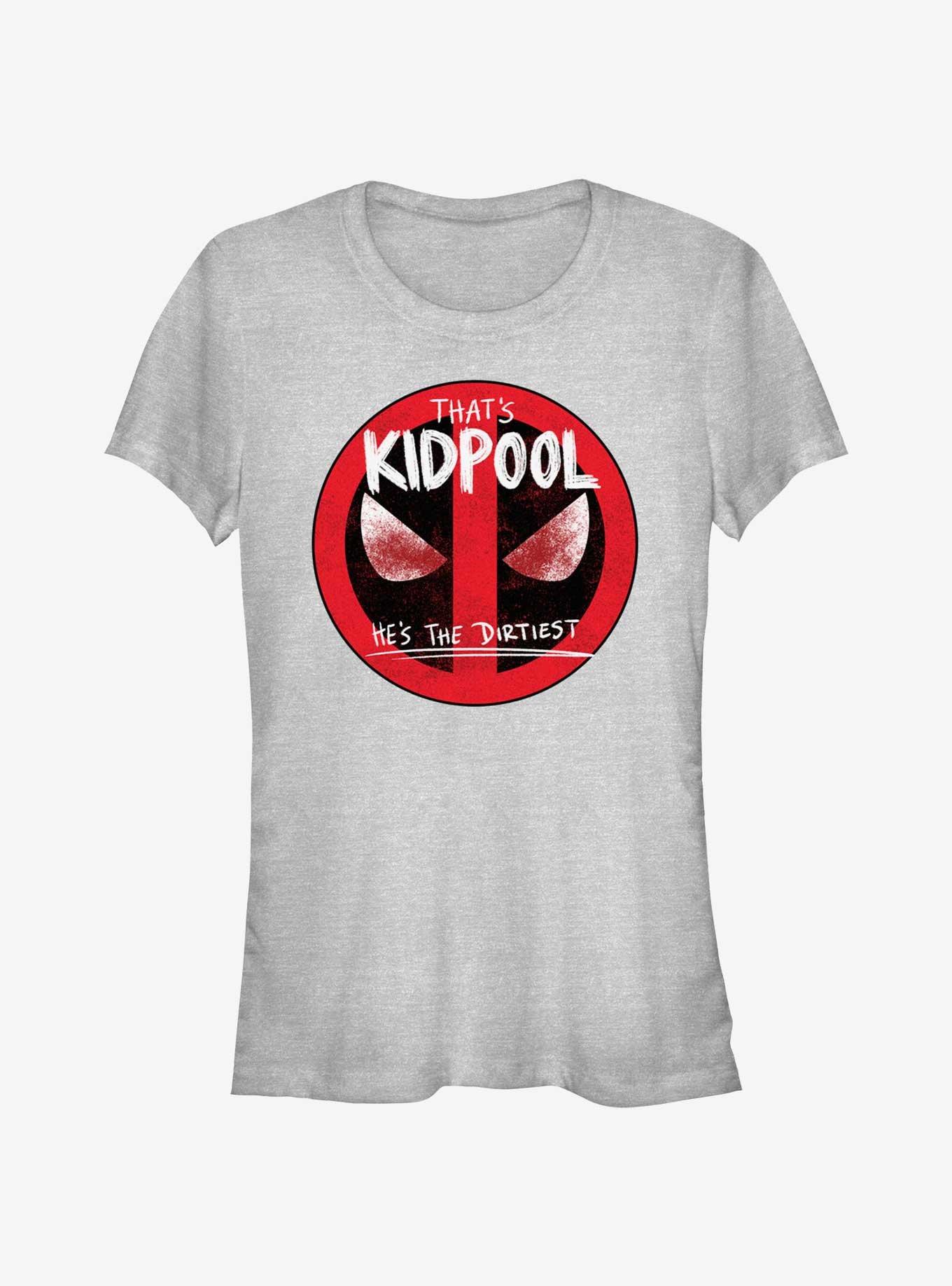 Marvel Deadpool & Wolverine That Is Kidpool Girls T-Shirt, ATH HTR, hi-res