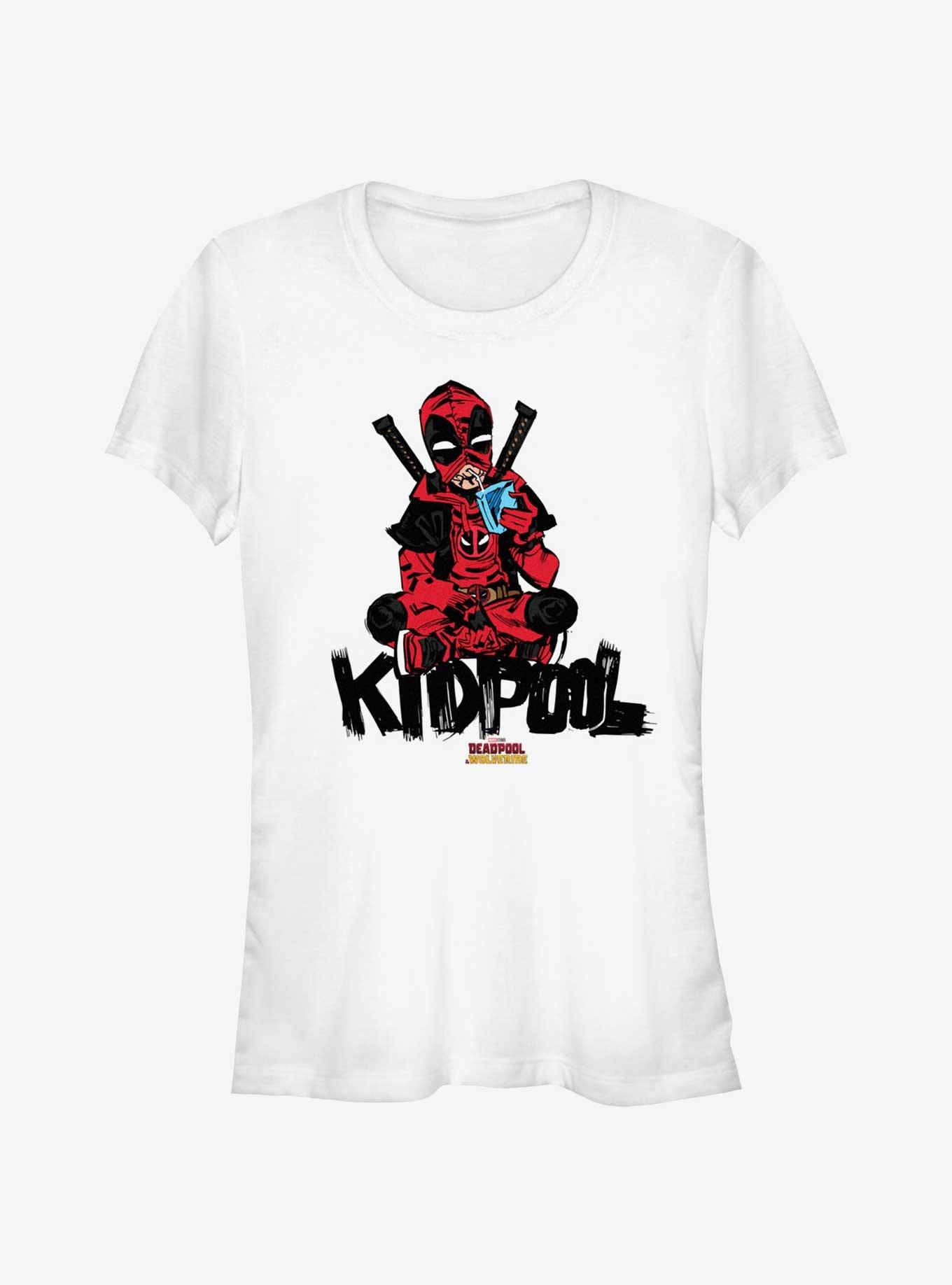 Marvel Deadpool & Wolverine Kidpool Sitting Girls T-Shirt, , hi-res