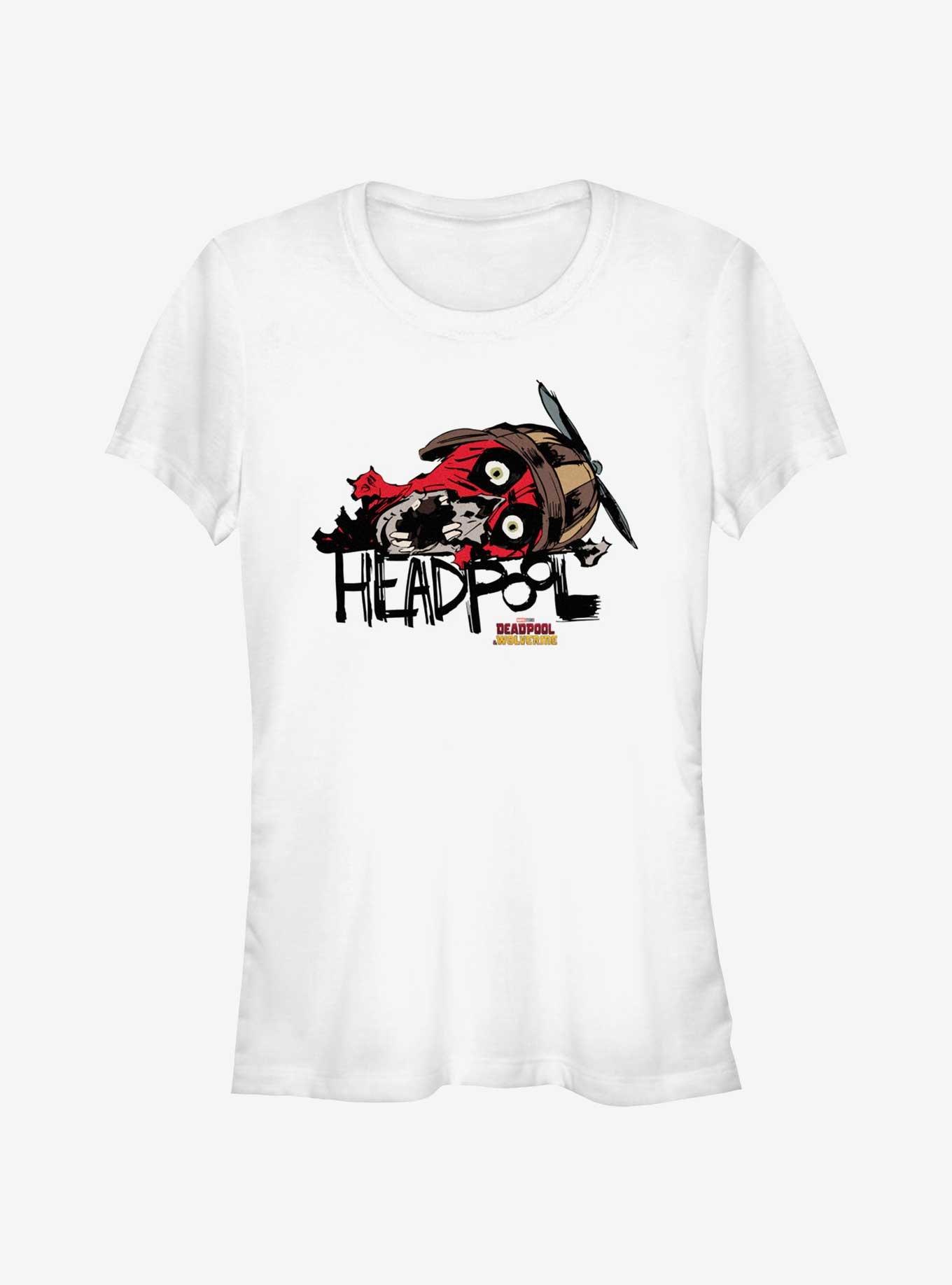 Marvel Deadpool & Wolverine Headpool Girls T-Shirt