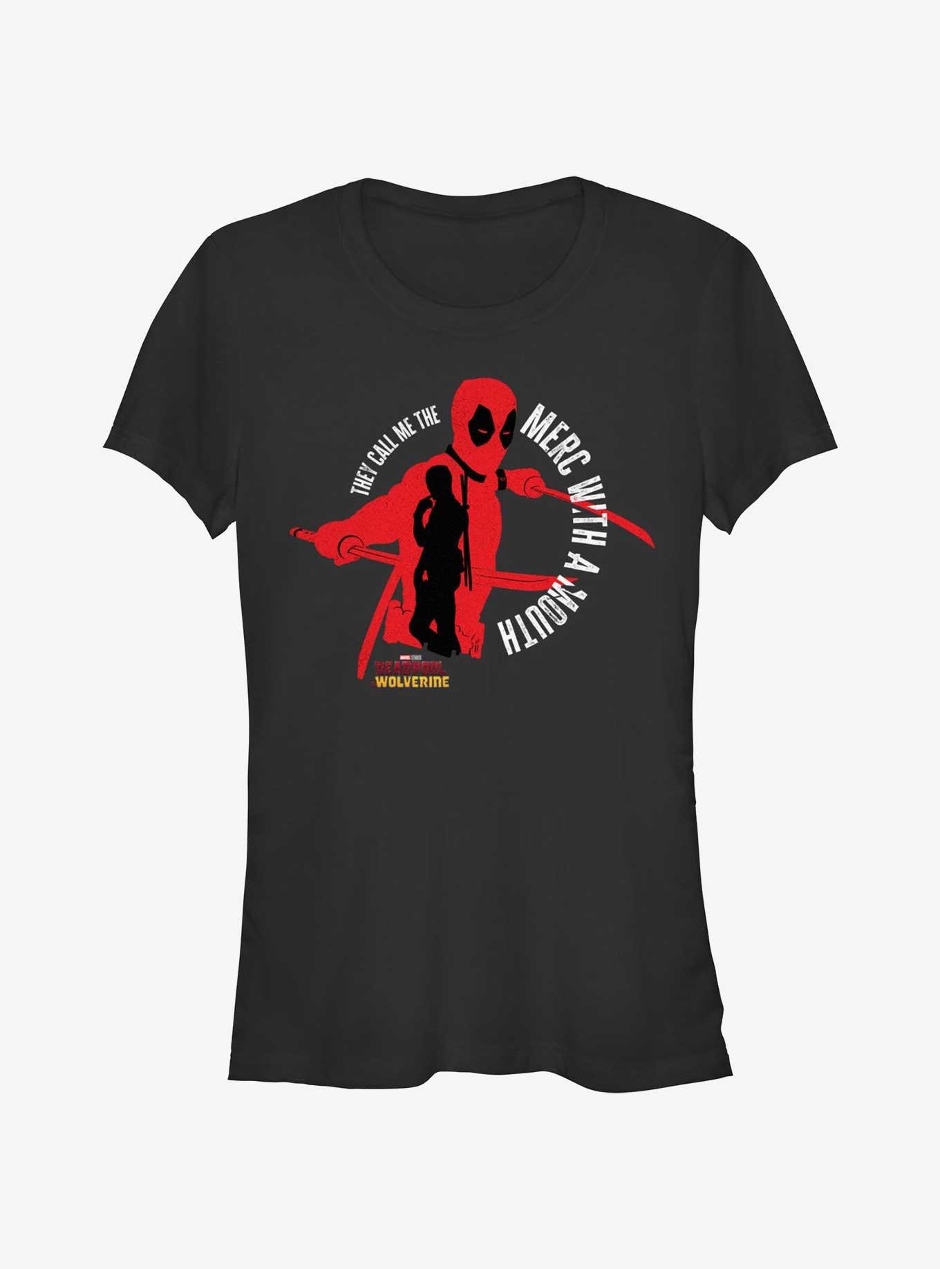 Marvel Deadpool & Wolverine Merc With A Mouth Girls T-Shirt, , hi-res