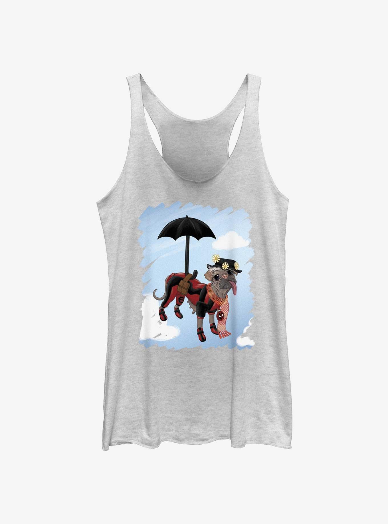 Marvel Deadpool & Wolverine Puppins Sky Girls Tank, WHITE HTR, hi-res