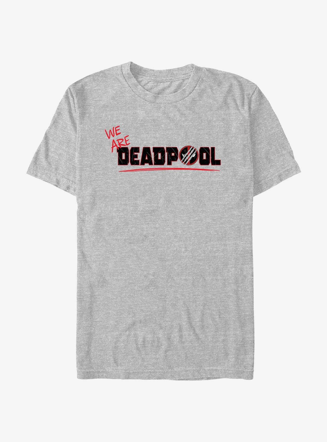 Marvel Deadpool & Wolverine We Are Deadpool Logo T-Shirt, ATH HTR, hi-res