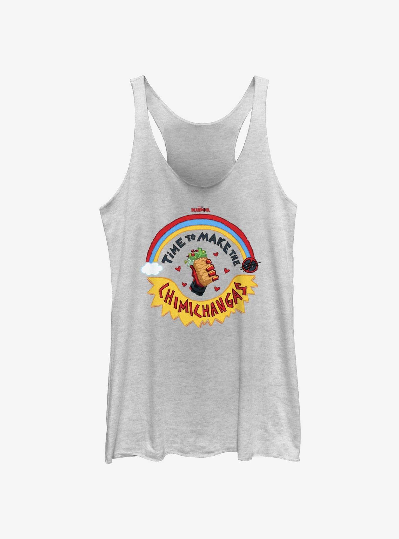 Marvel Deadpool & Wolverine Make The Chimichangas Girls Tank