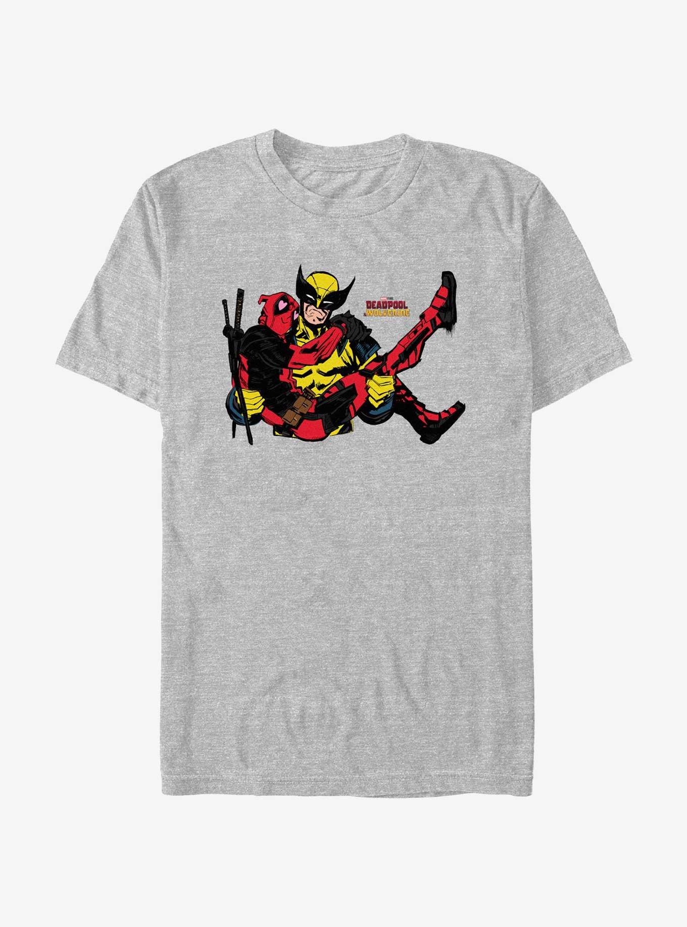 Marvel Deadpool & Wolverine Damsel T-Shirt