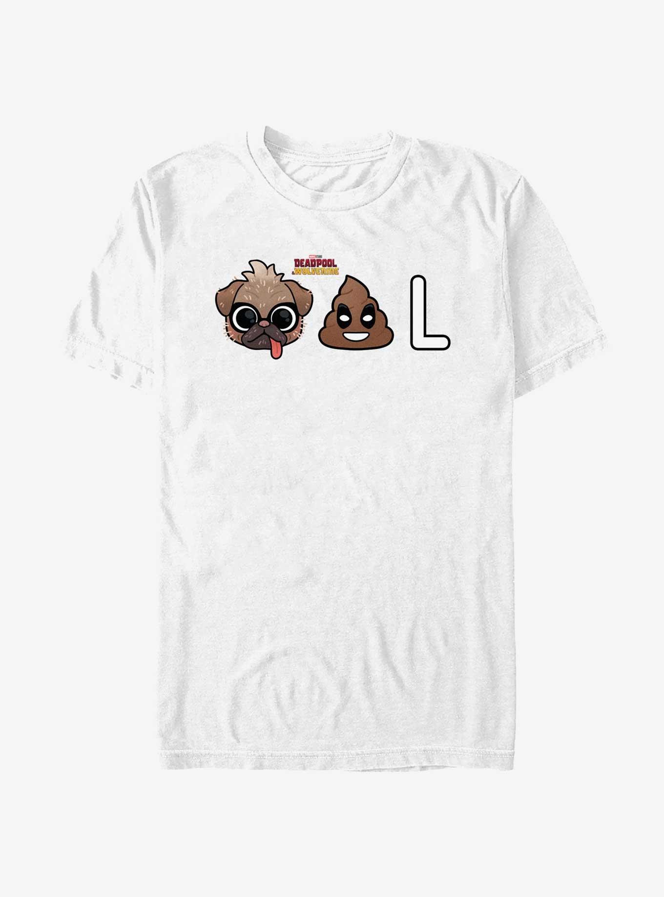 Marvel Deadpool & Wolverine Dogpool Emojis T-Shirt, , hi-res