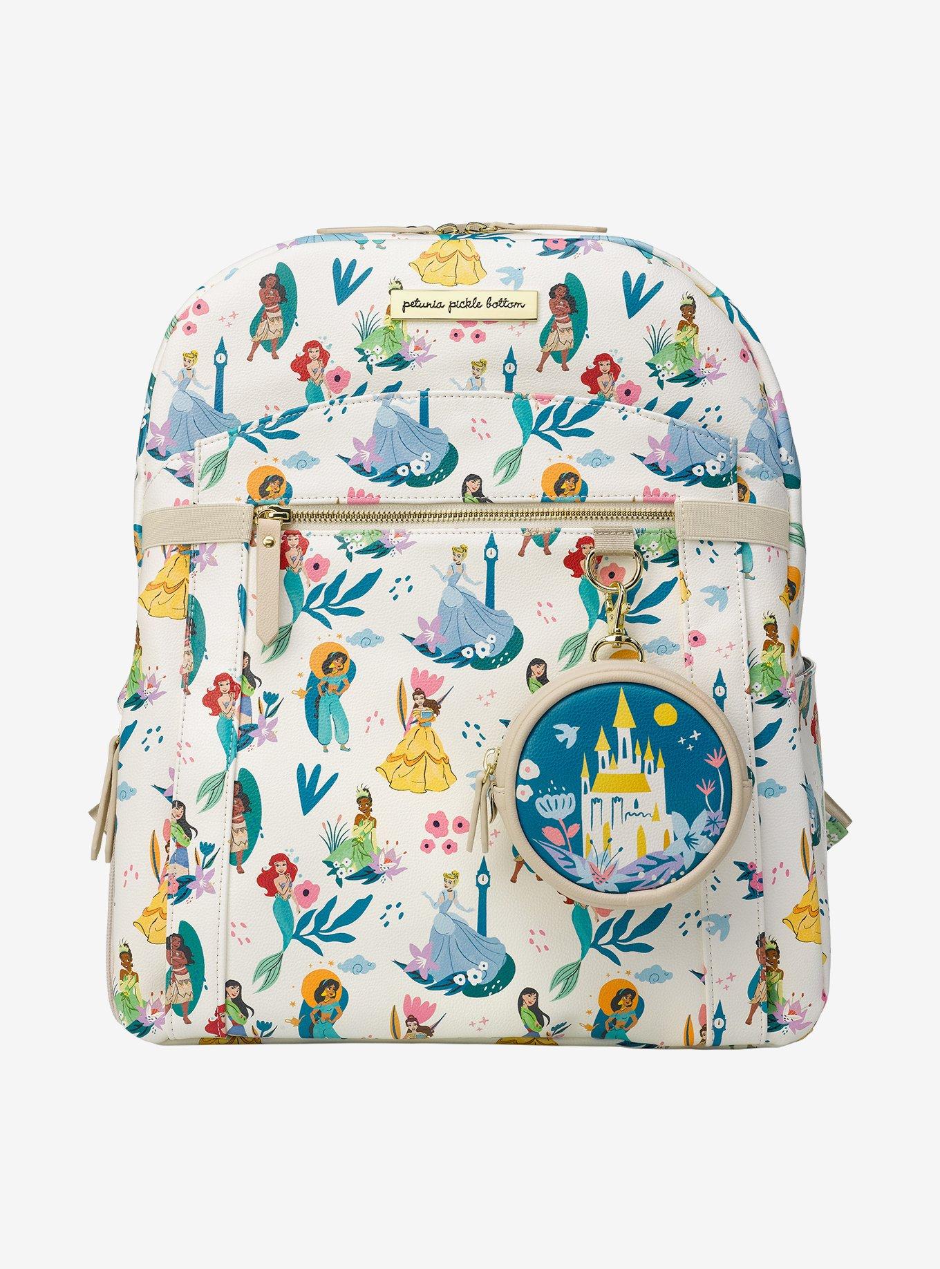 Petunia Pickle Bottom Disney Princess Courage & Kindness 2-in-1 Provisions Backpack, , hi-res