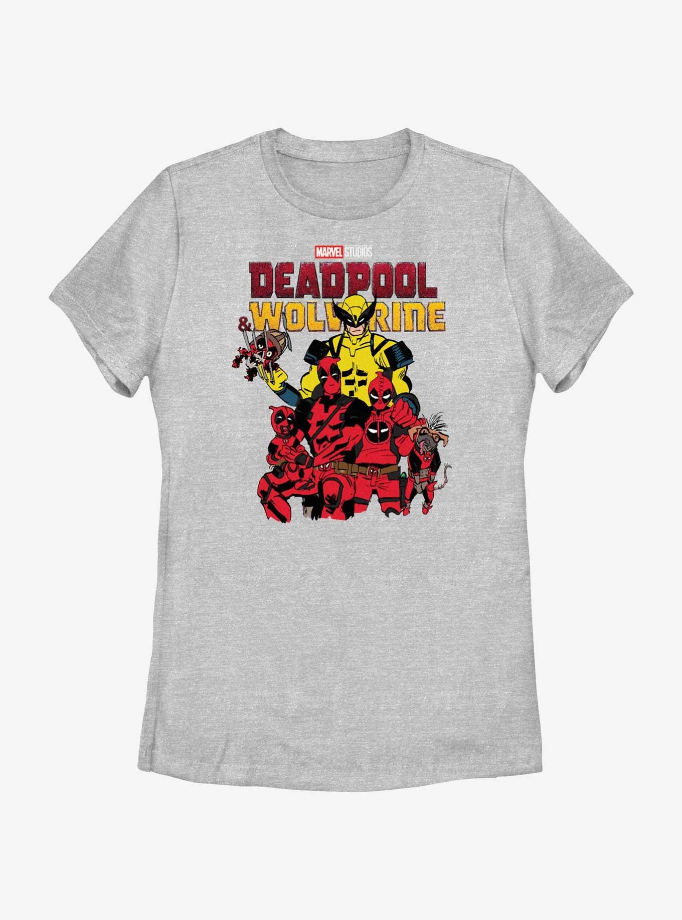 Marvel Deadpool & Wolverine Family Of Deadpool Womens T-Shirt, , hi-res