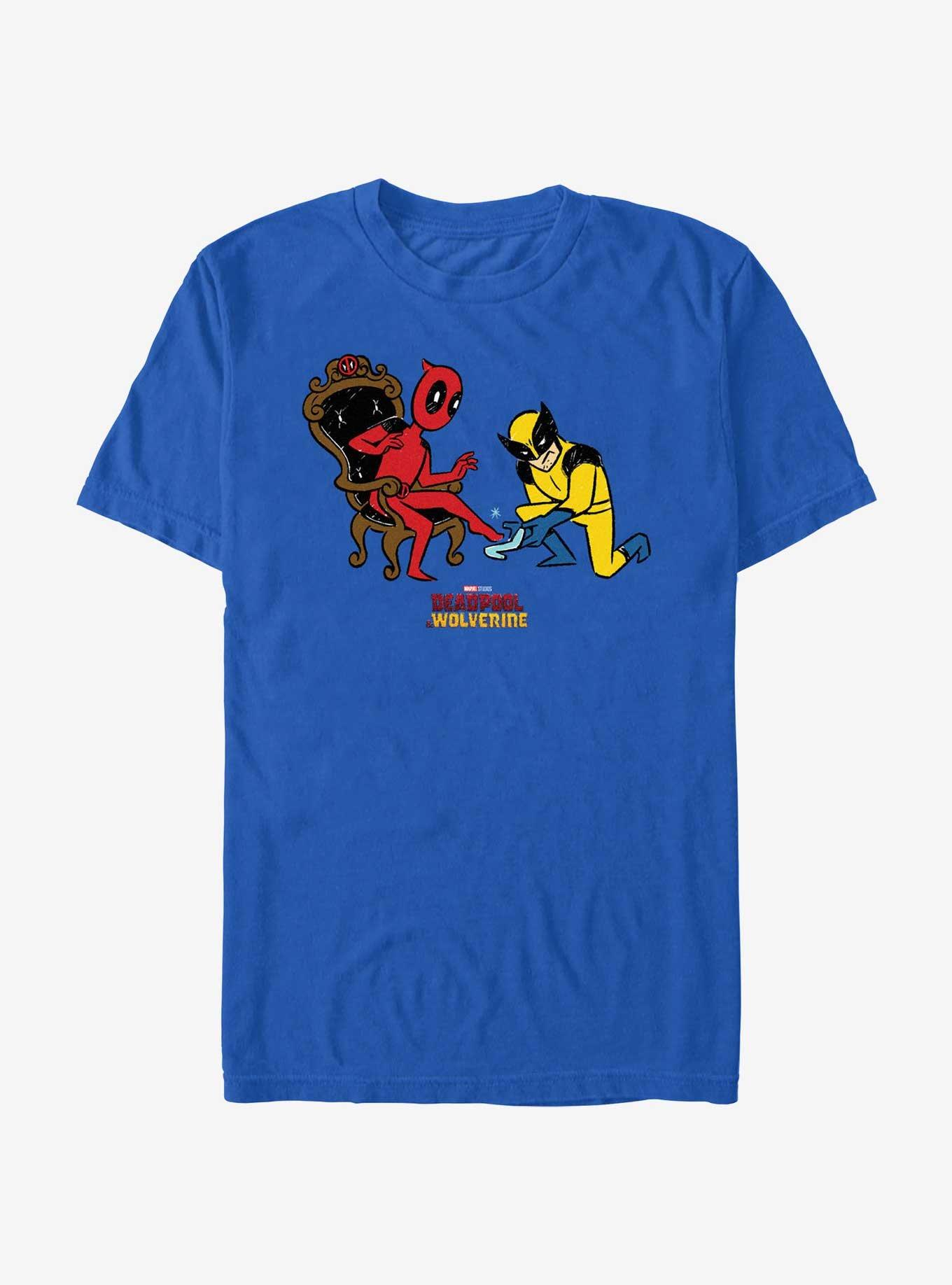 Marvel Deadpool & Wolverine If The Shoe Fits T-Shirt, , hi-res