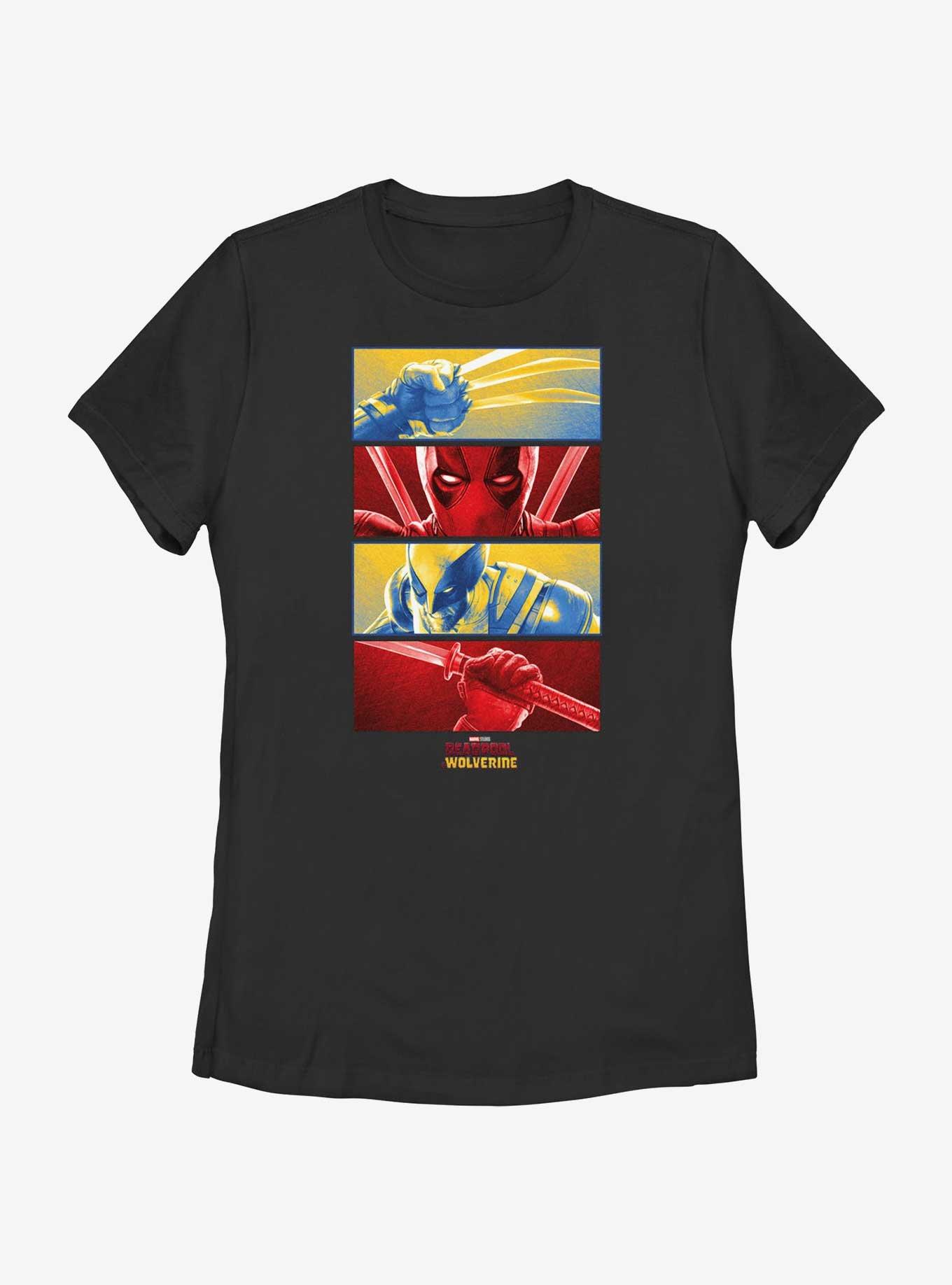 Marvel Deadpool & Wolverine Panel Of Bubs Womens T-Shirt, , hi-res