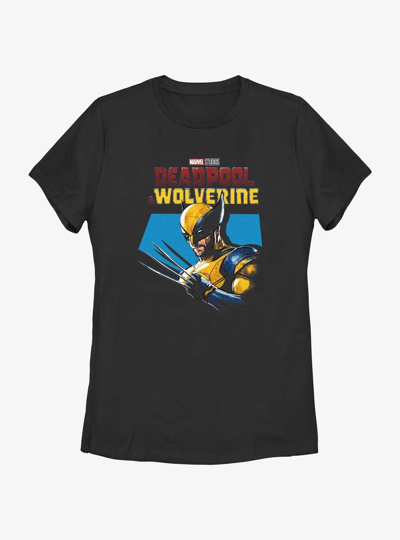 Marvel Deadpool & Wolverine Spotlight Wolverine Womens T-Shirt, , hi-res