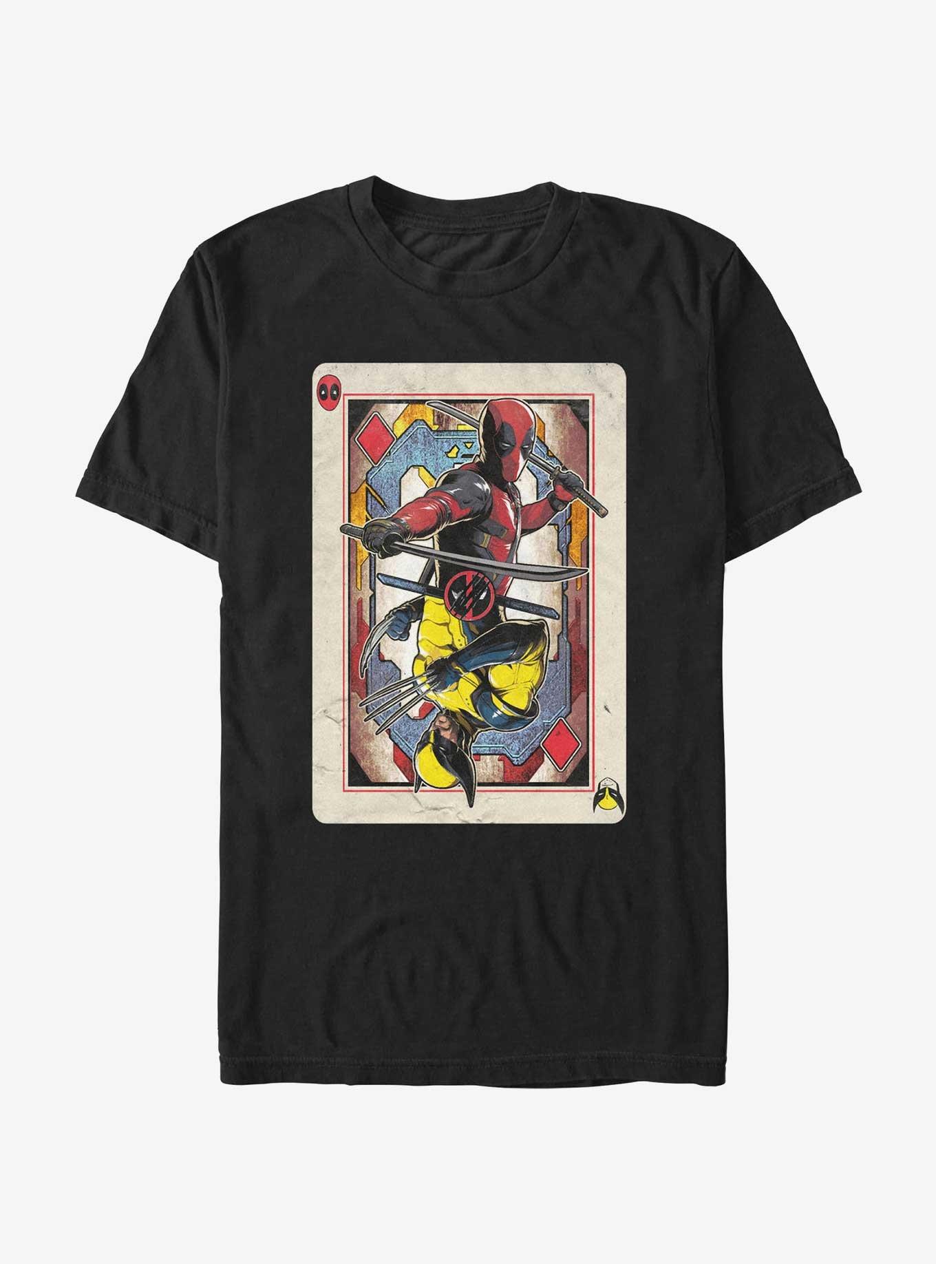 Marvel Deadpool & Wolverine Cardpool T-Shirt