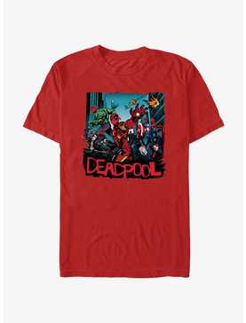 Marvel Deadpool & Wolverine Deadpool Avengers T-Shirt, , hi-res