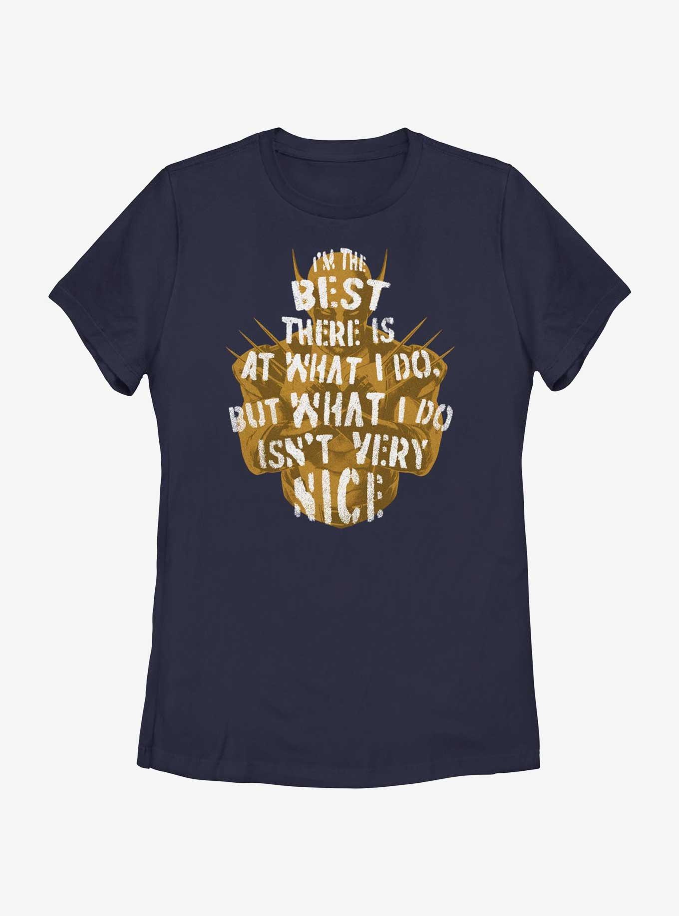 Marvel Deadpool & Wolverine I Am The Best Womens T-Shirt