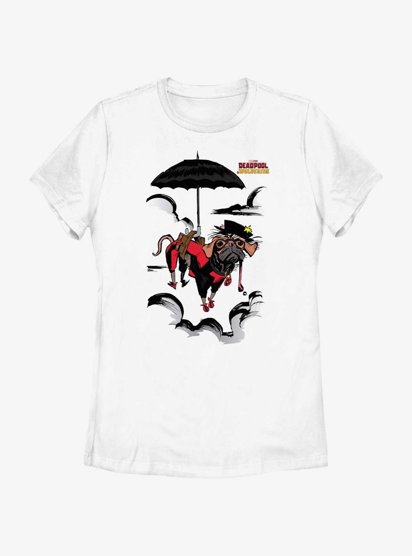 Marvel Deadpool & Wolverine Dogpool Puppins Cloud Womens T-Shirt, , hi-res