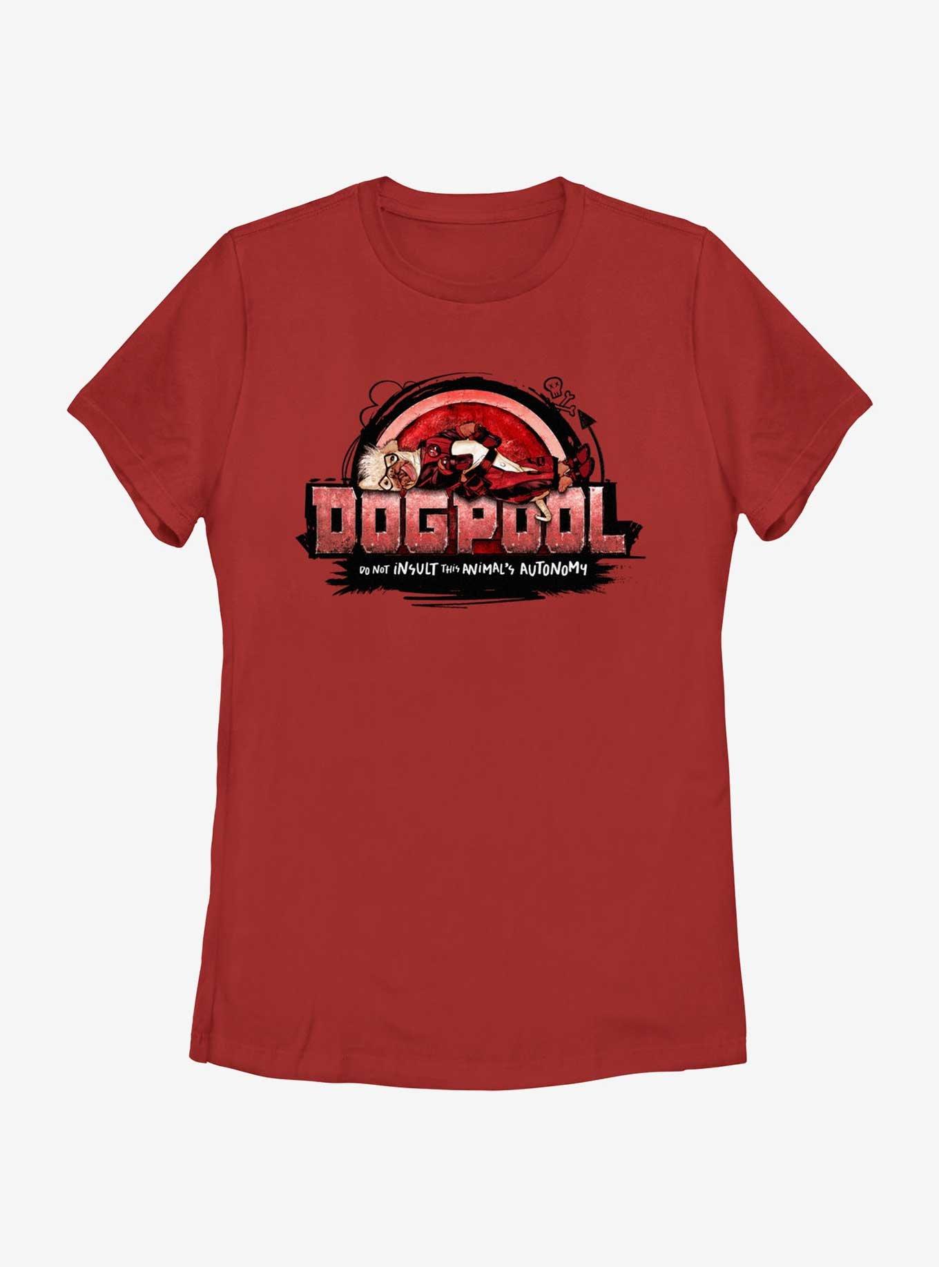 Marvel Deadpool & Wolverine Dogpool Don't Insult This Animal Womens T-Shirt, , hi-res