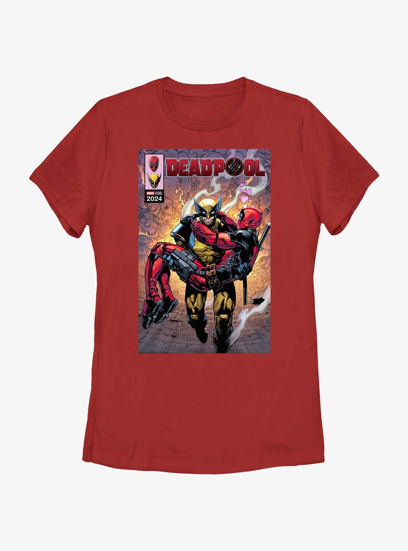 Marvel Deadpool & Wolverine Rescue Mission Poster Womens T-Shirt, , hi-res