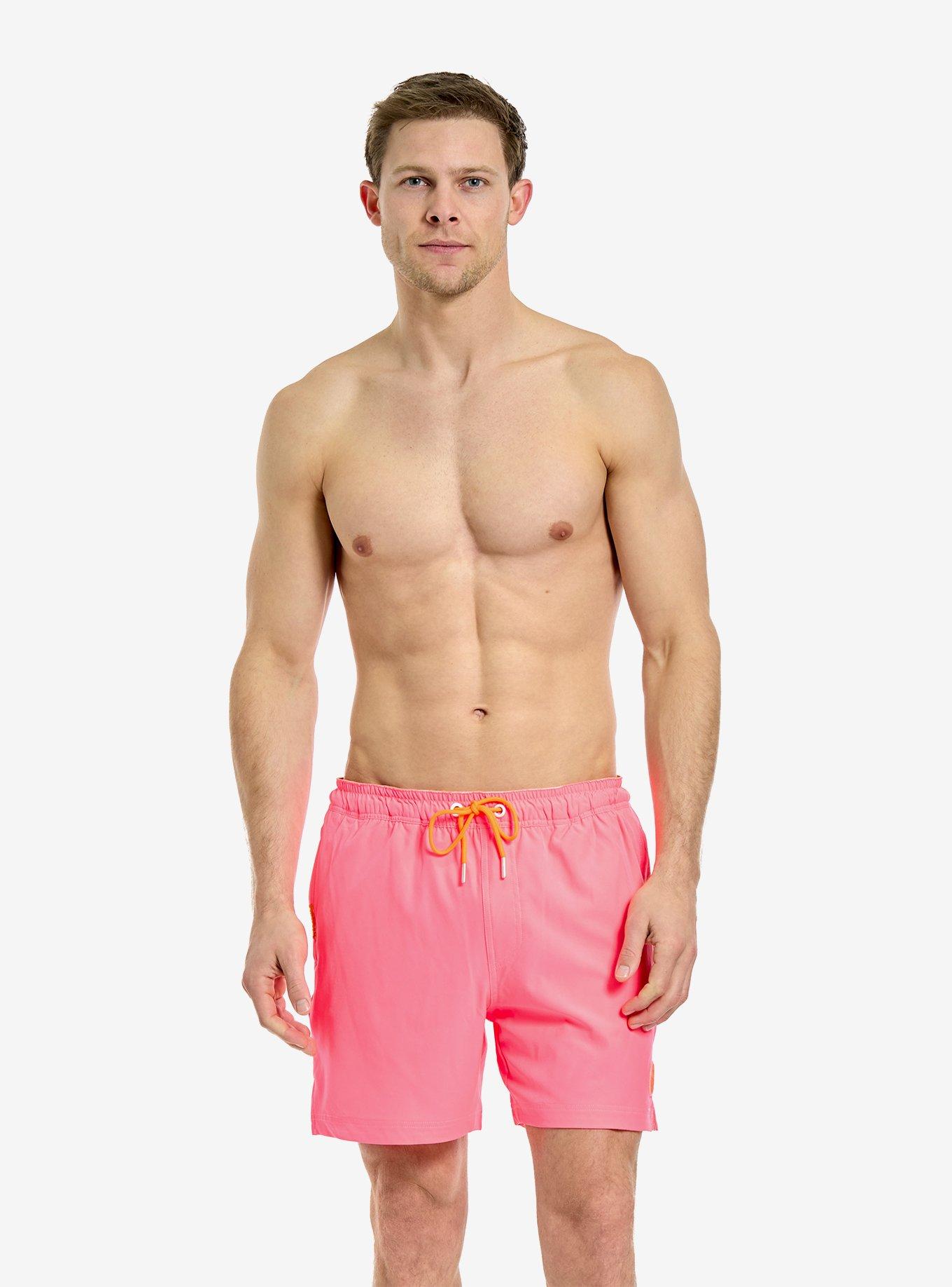 Neon Pink Power Shorts, , hi-res