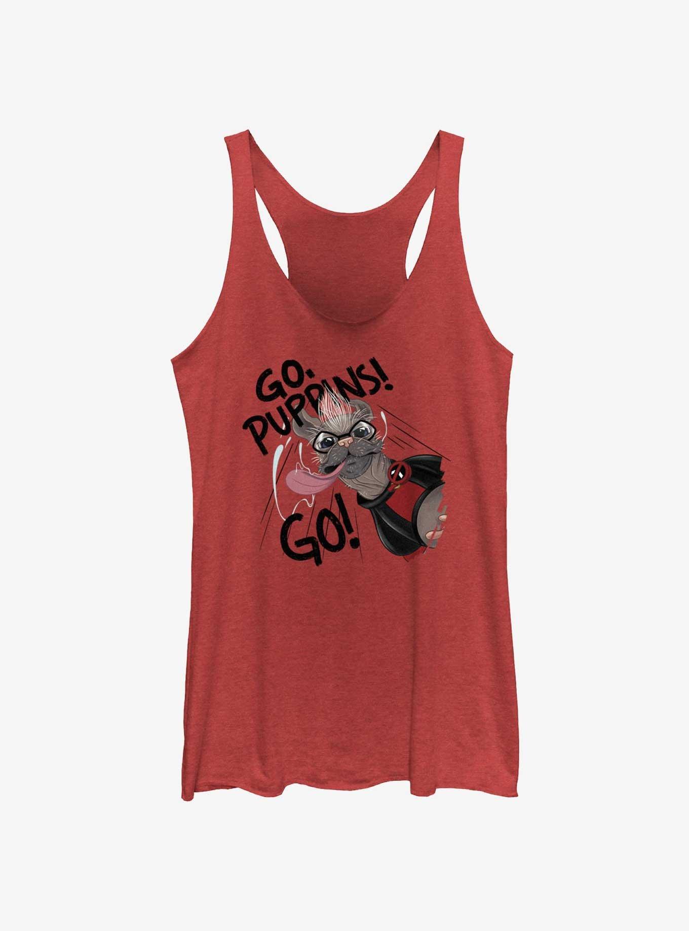 Marvel Deadpool & Wolverine Go Puppins Go Womens Tank Top, , hi-res