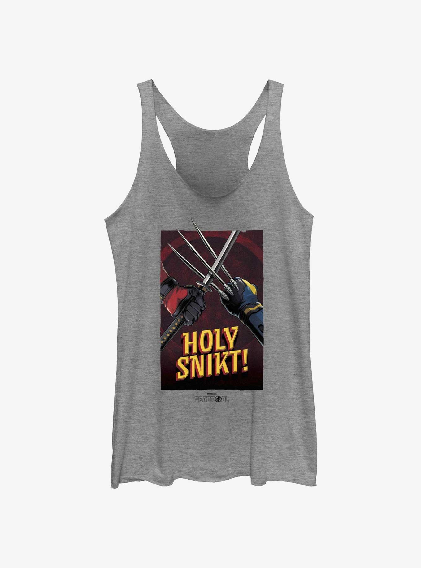 Marvel Deadpool & Wolverine Holy Snikt Poster Womens Tank Top, , hi-res