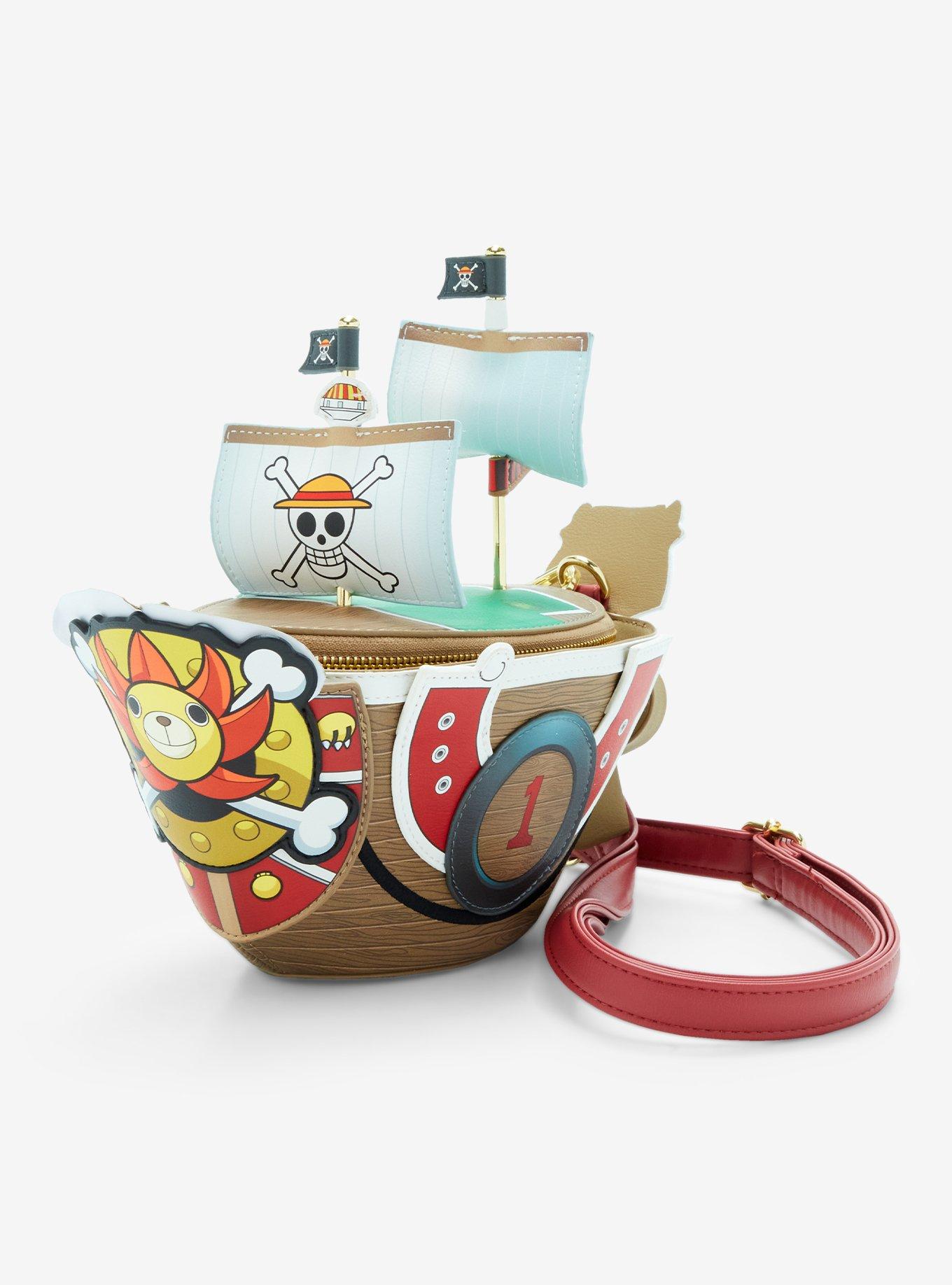 Loungefly One Piece Thousand Sunny Figural Crossbody Bag, , hi-res