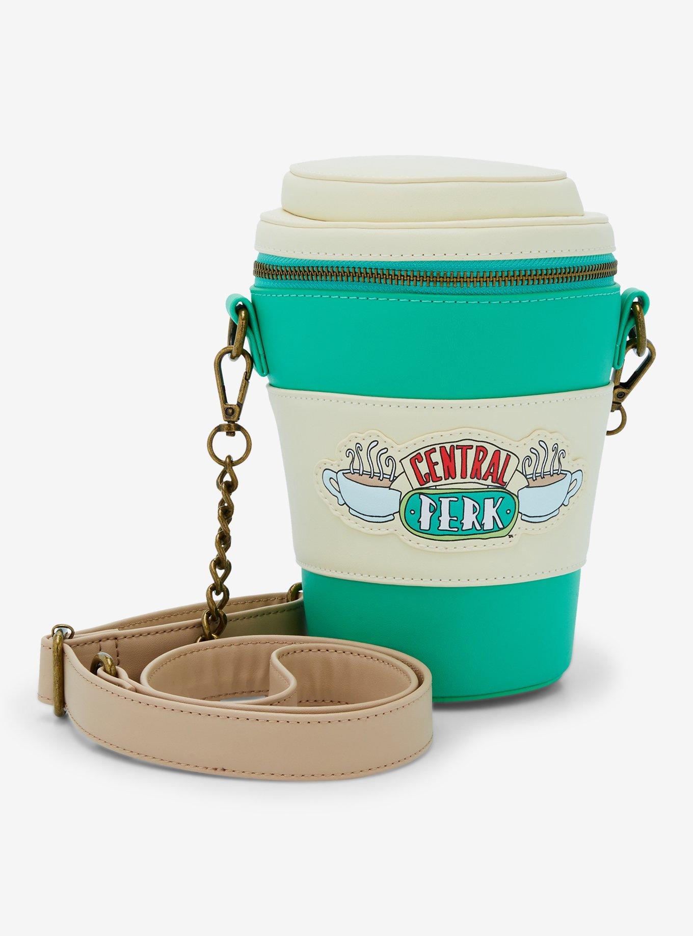 Loungefly Friends Central Perk Coffee Cup Figural Crossbody Bag, , hi-res