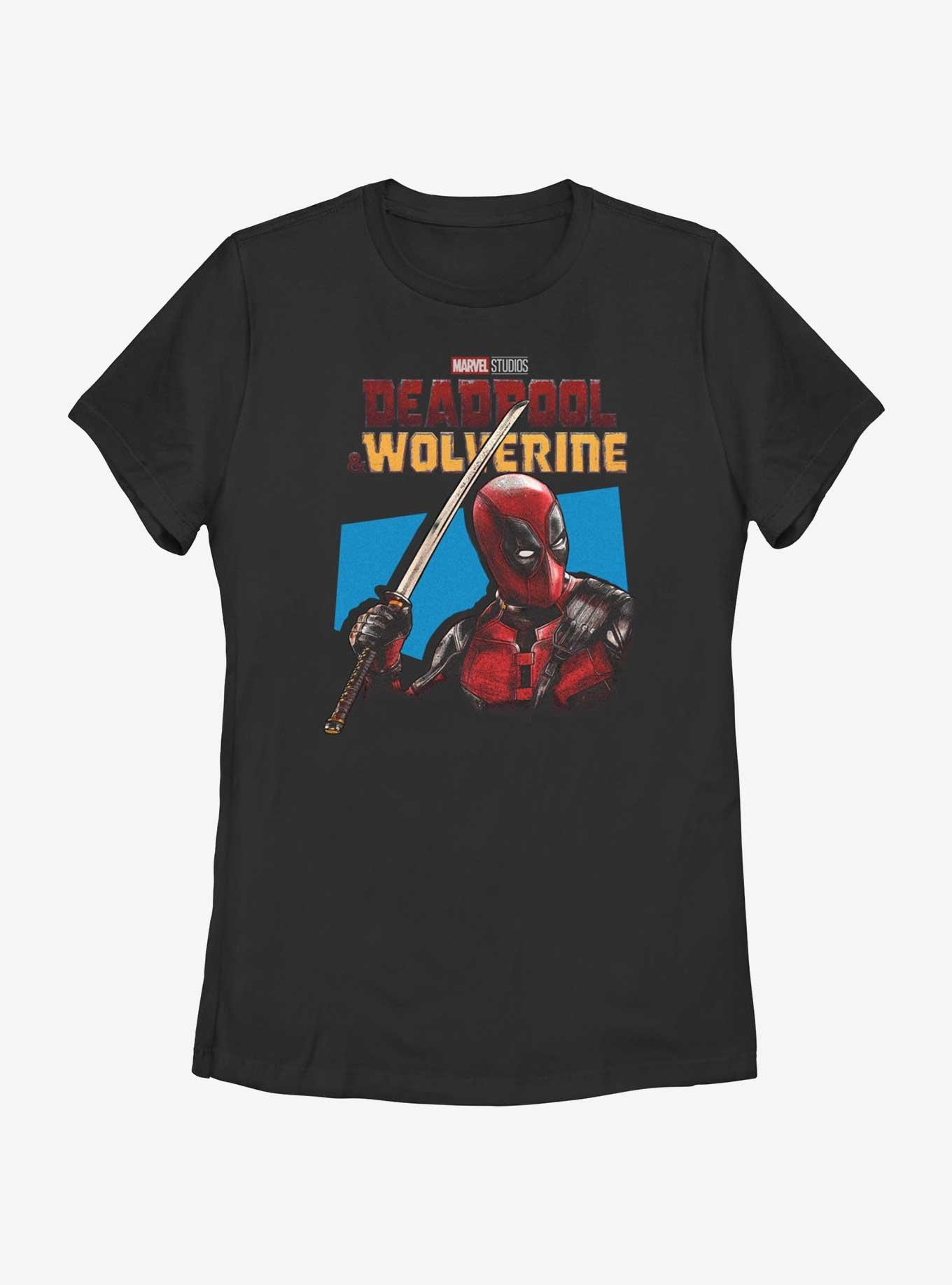 Marvel Deadpool & Wolverine Spotlight Deadpool Womens T-Shirt, , hi-res