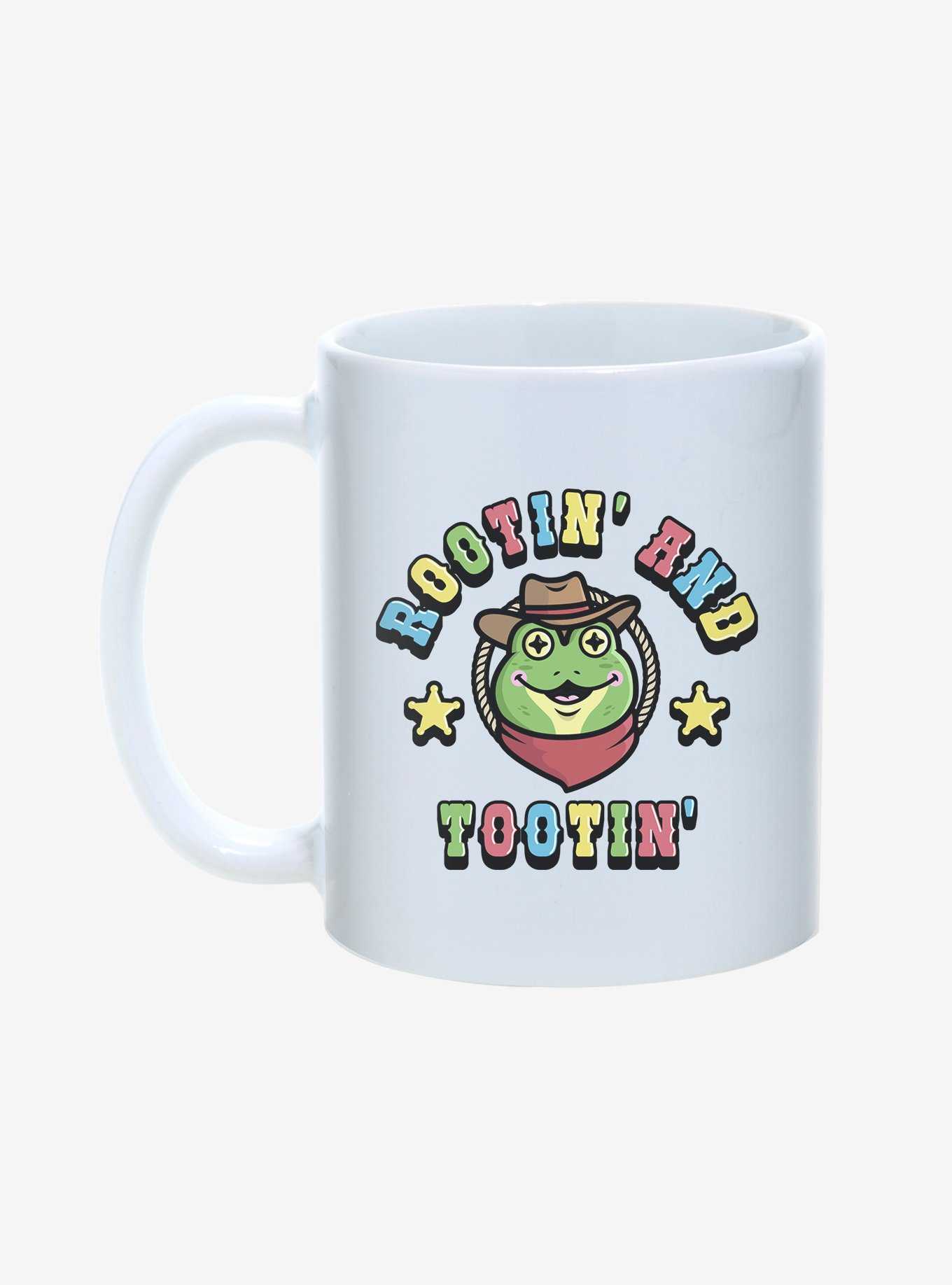 Hot Topic Rootin And Tootin Frog 11OZ Mug, , hi-res