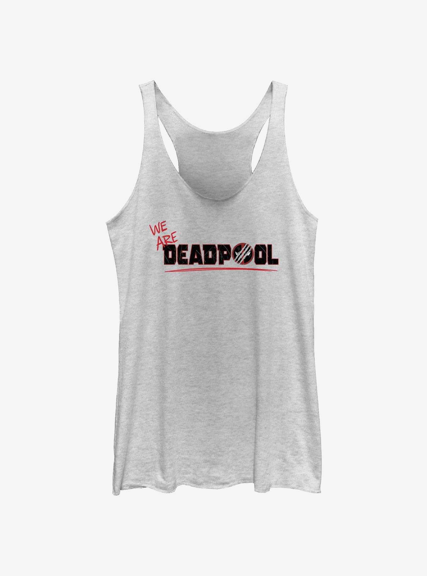 Marvel Deadpool & Wolverine We Are Deadpool Logo Womens Tank Top, , hi-res