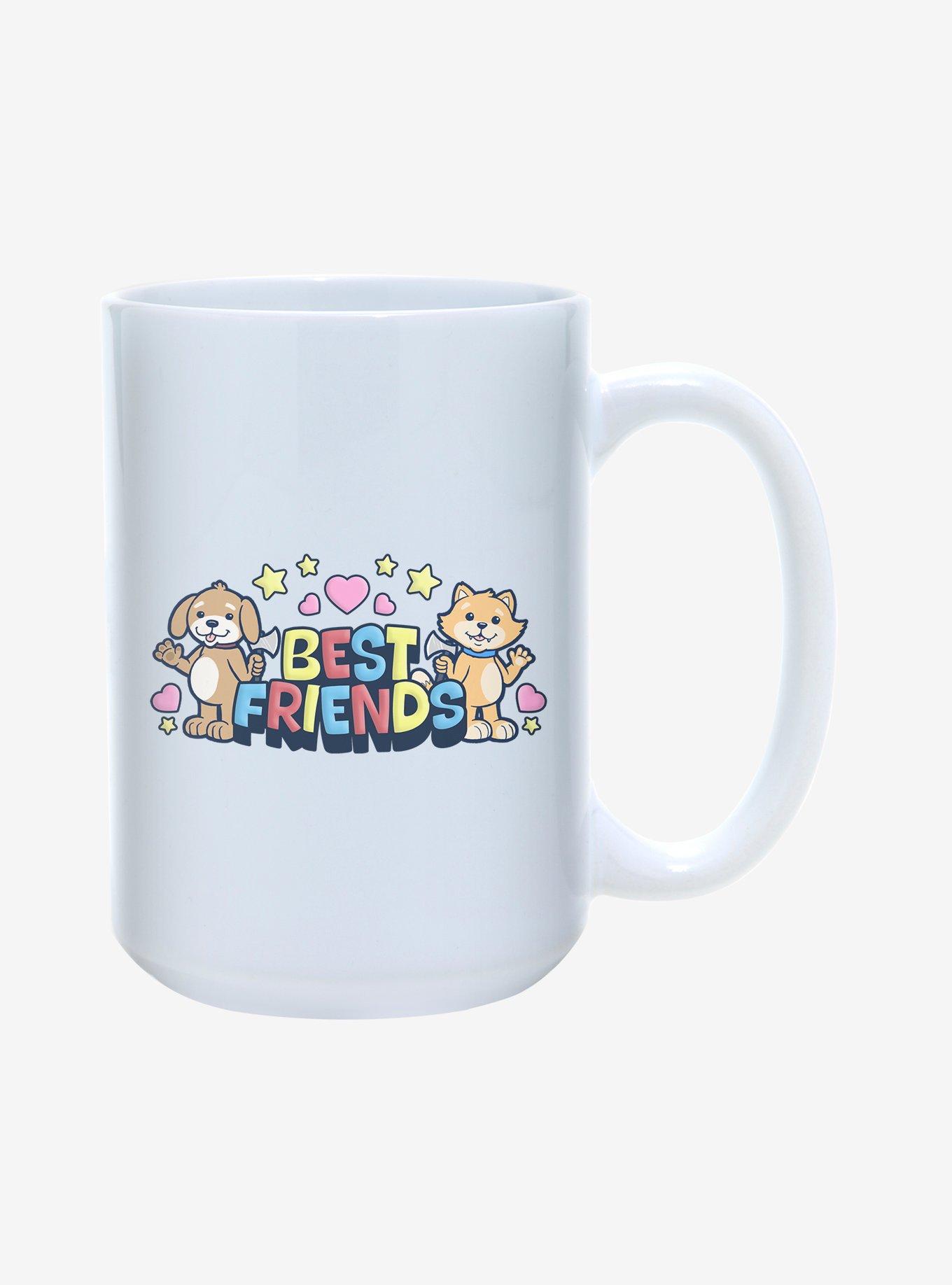 Hot Topic Cat And Dog Best Friends 15OZ Mug
