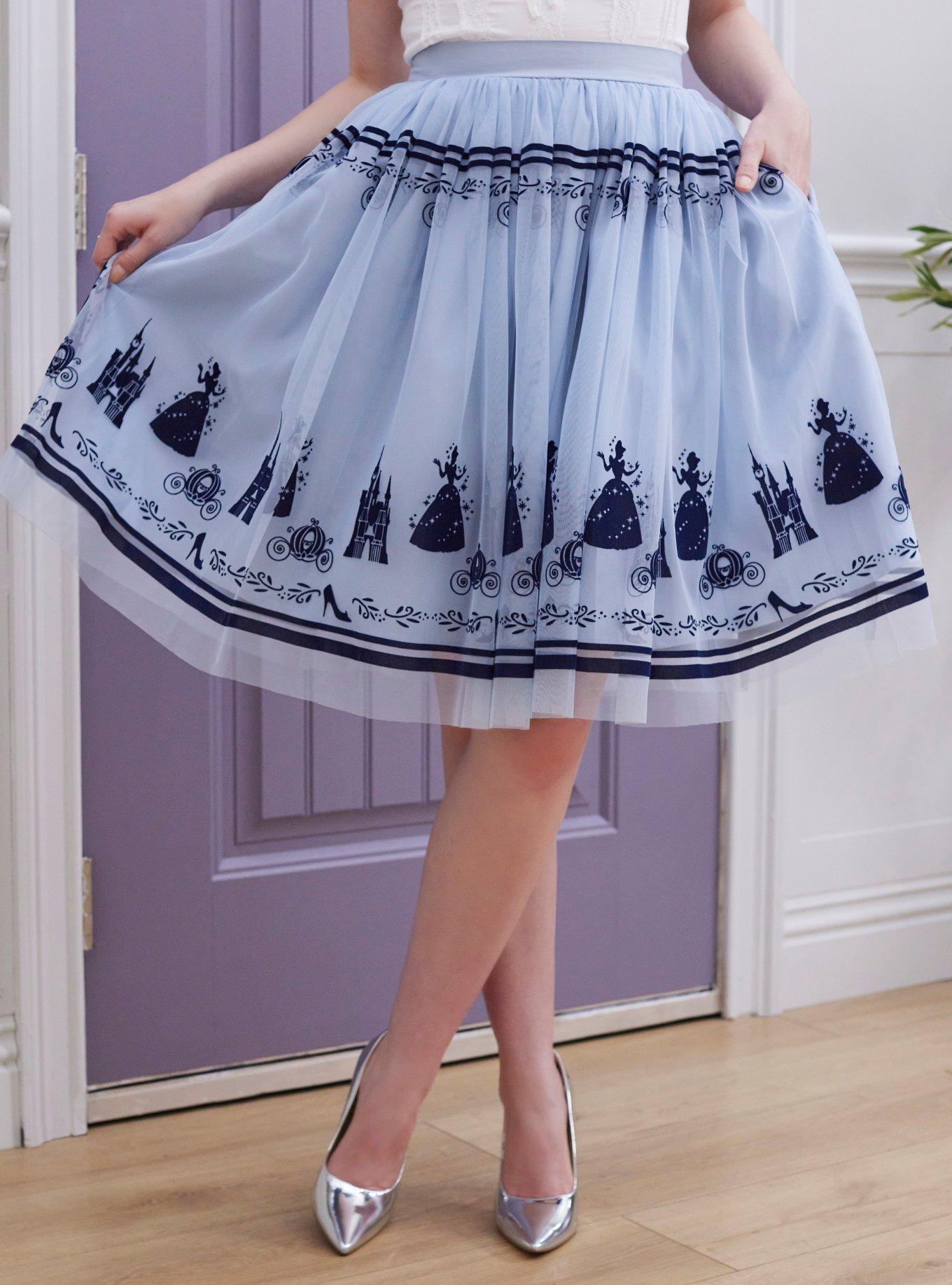 Her Universe Disney Cinderella Tulle Retro Skirt Her Universe Exclusive, , hi-res