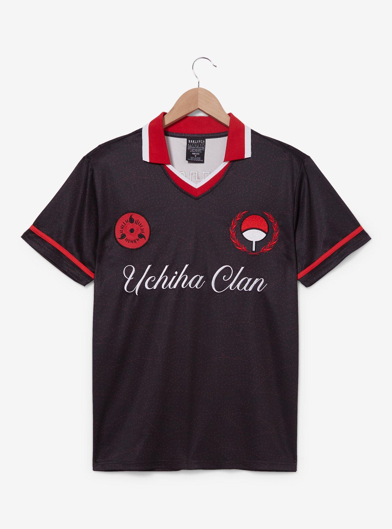 Naruto Shippuden Uchiha Clan Soccer Jersey BoxLunch Exclusive