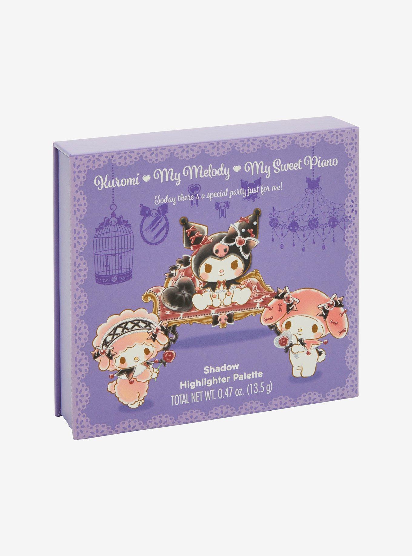 My Melody & Kuromi Cute Party Eyeshadow & Highlighter Palette, , hi-res