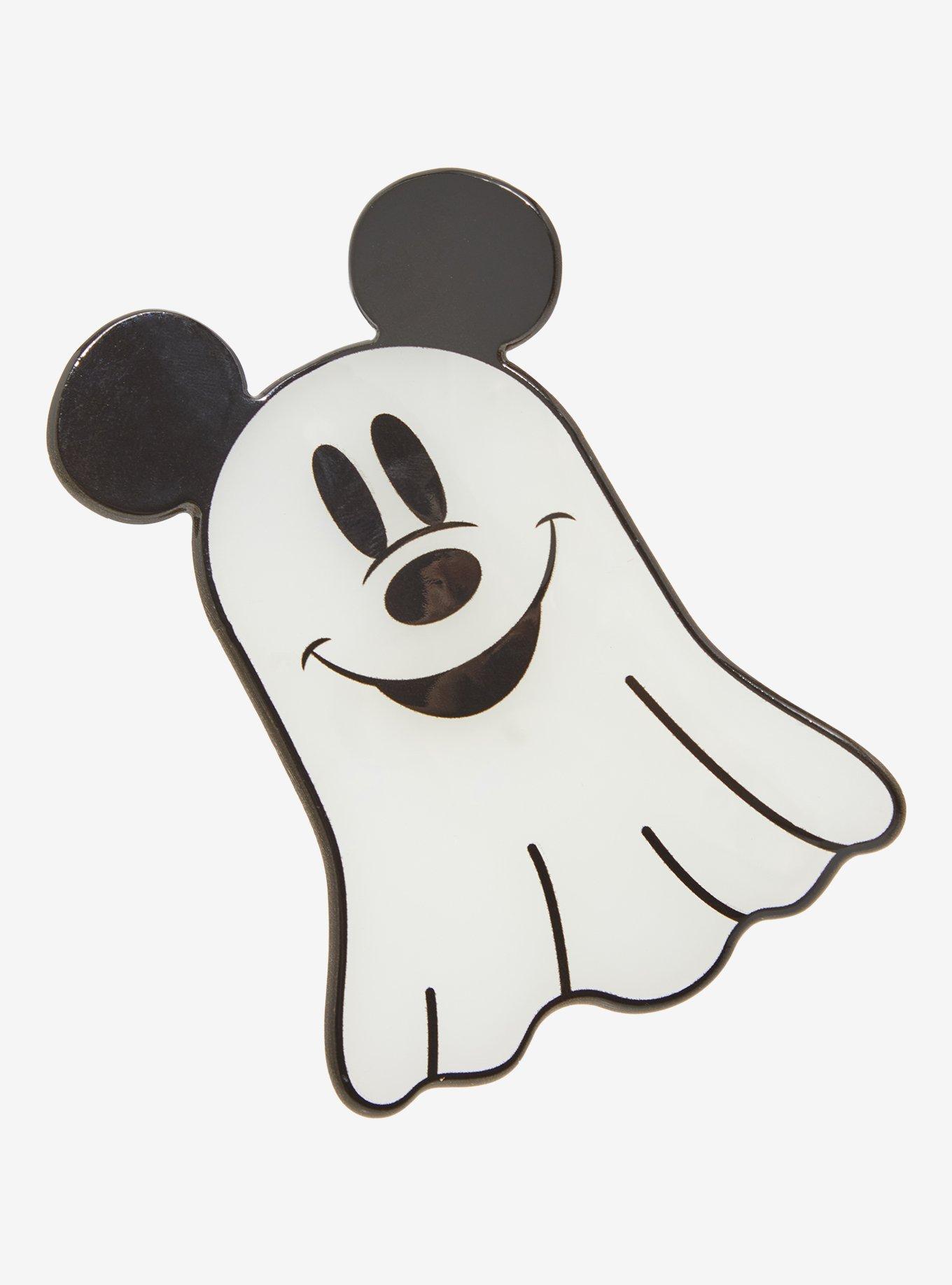 Disney Mickey Mouse Ghost Figural Claw Clip — BoxLunch Exclusive, , hi-res