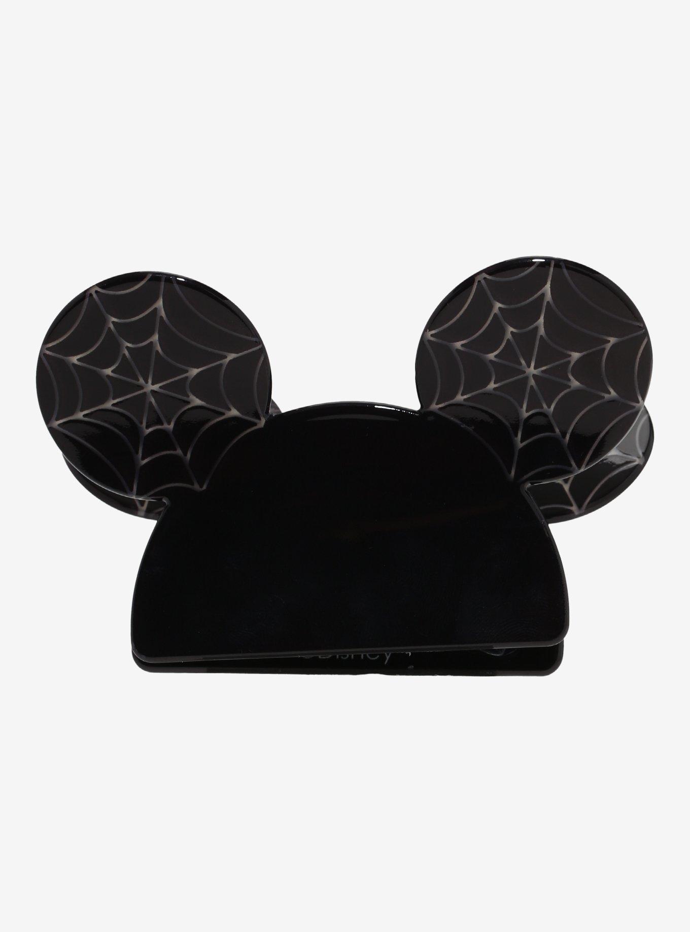 Disney Mickey Mouse Spider Web Ears Figural Claw Clip - BoxLunch Exclusive, , hi-res