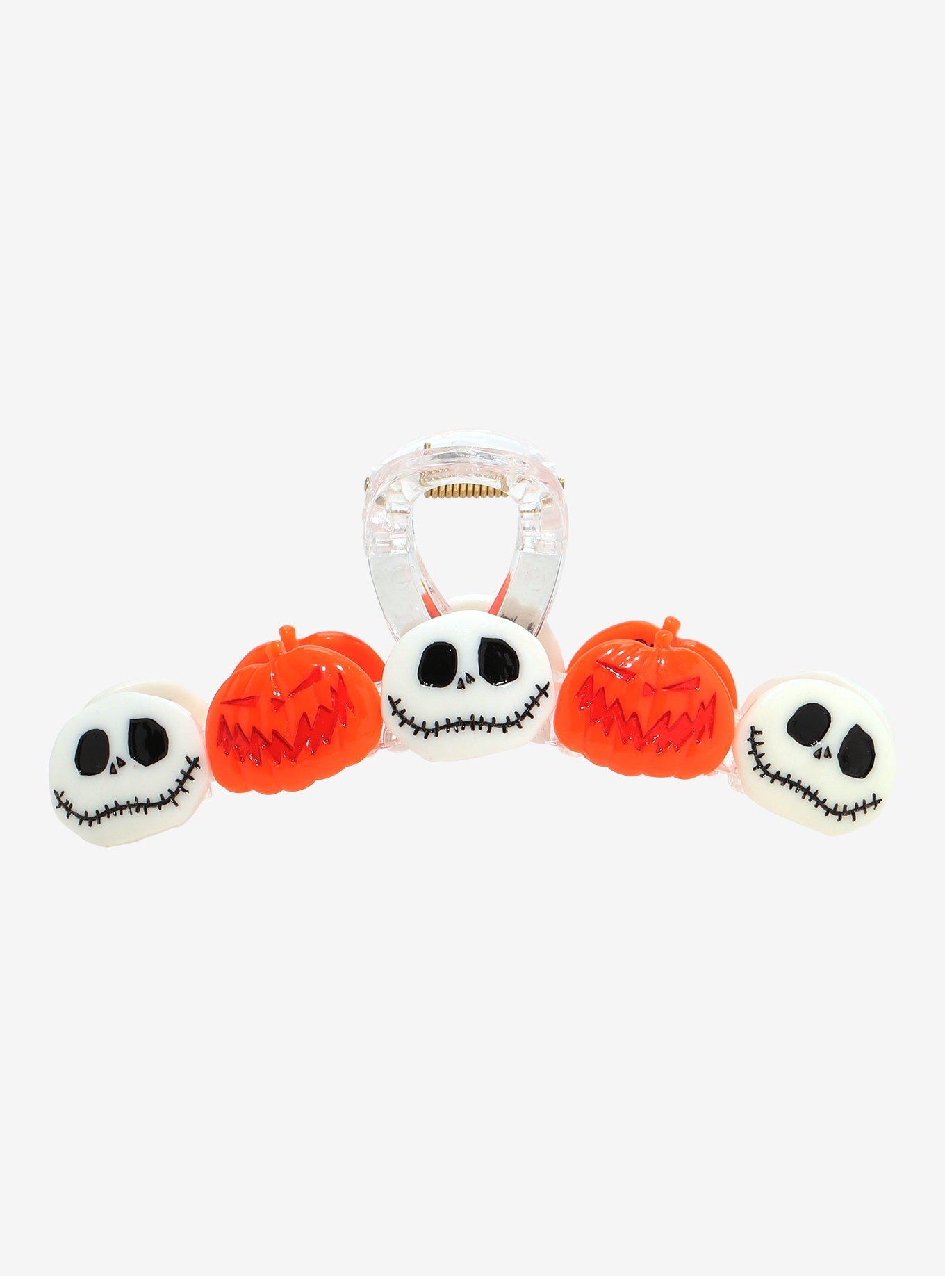 Disney The Nightmare Before Christmas Jack Skellington & Pumpkin Claw Clip - BoxLunch Exclusive, , hi-res