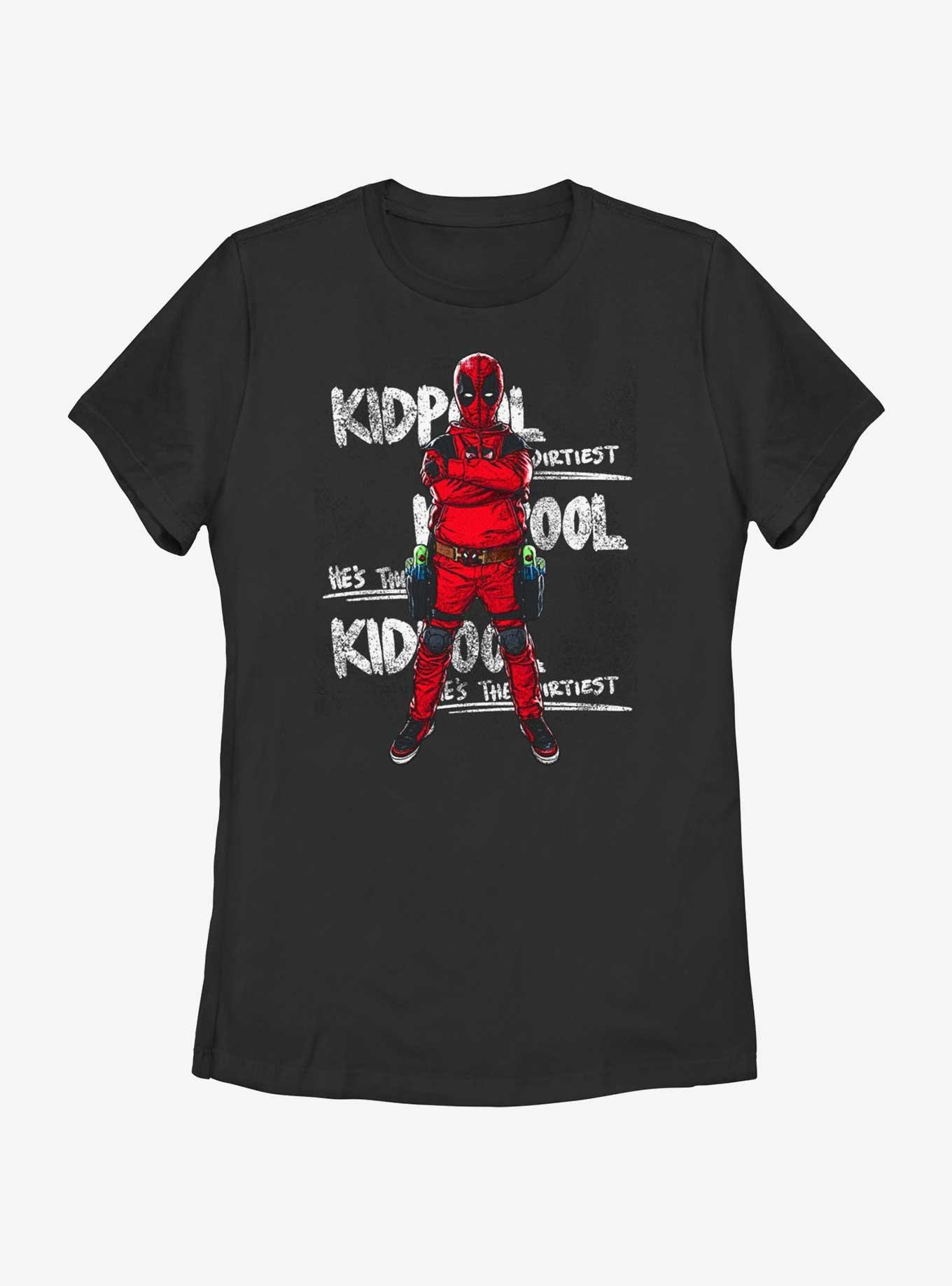 Marvel Deadpool & Wolverine Kidpool The Dirtiest Womens T-Shirt, , hi-res